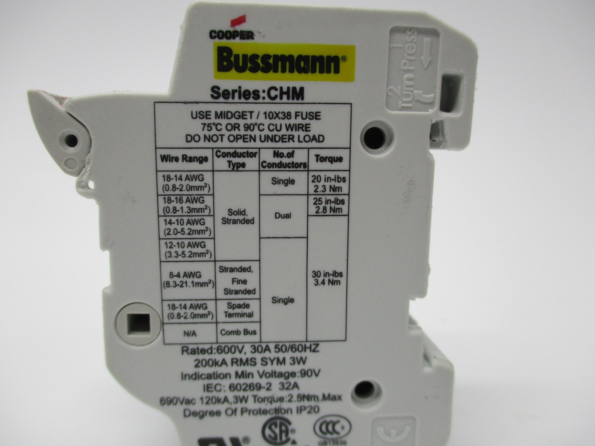 BUSSMANN CHM NSNP