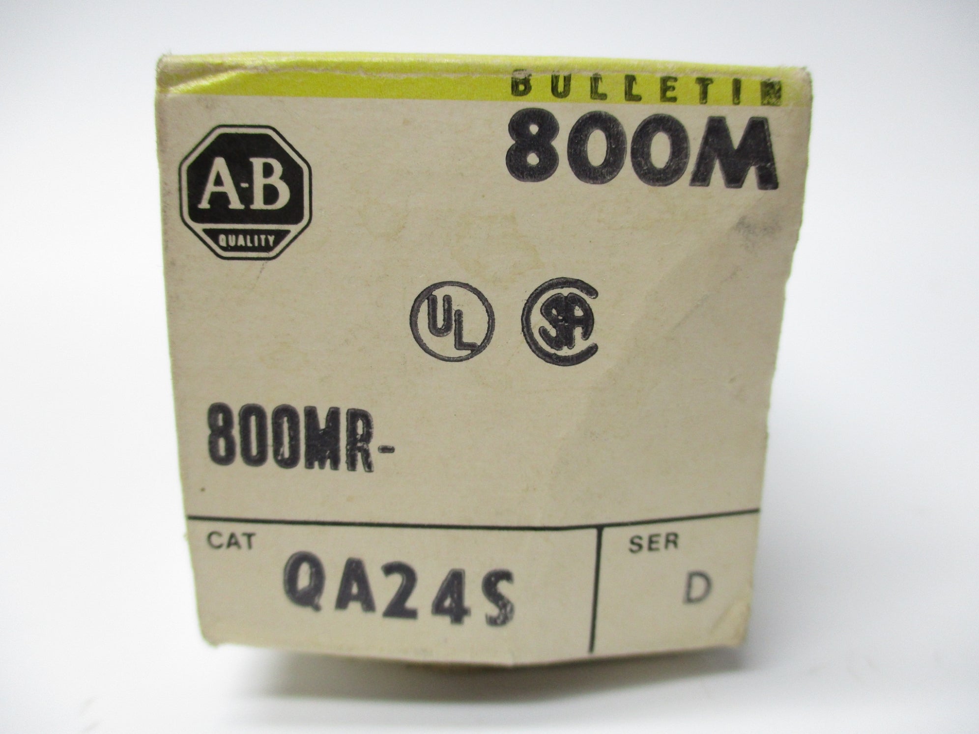 INDUSTRIAL SPARE PART 800MR-QA24S SER. D (BK/YL) NSMP