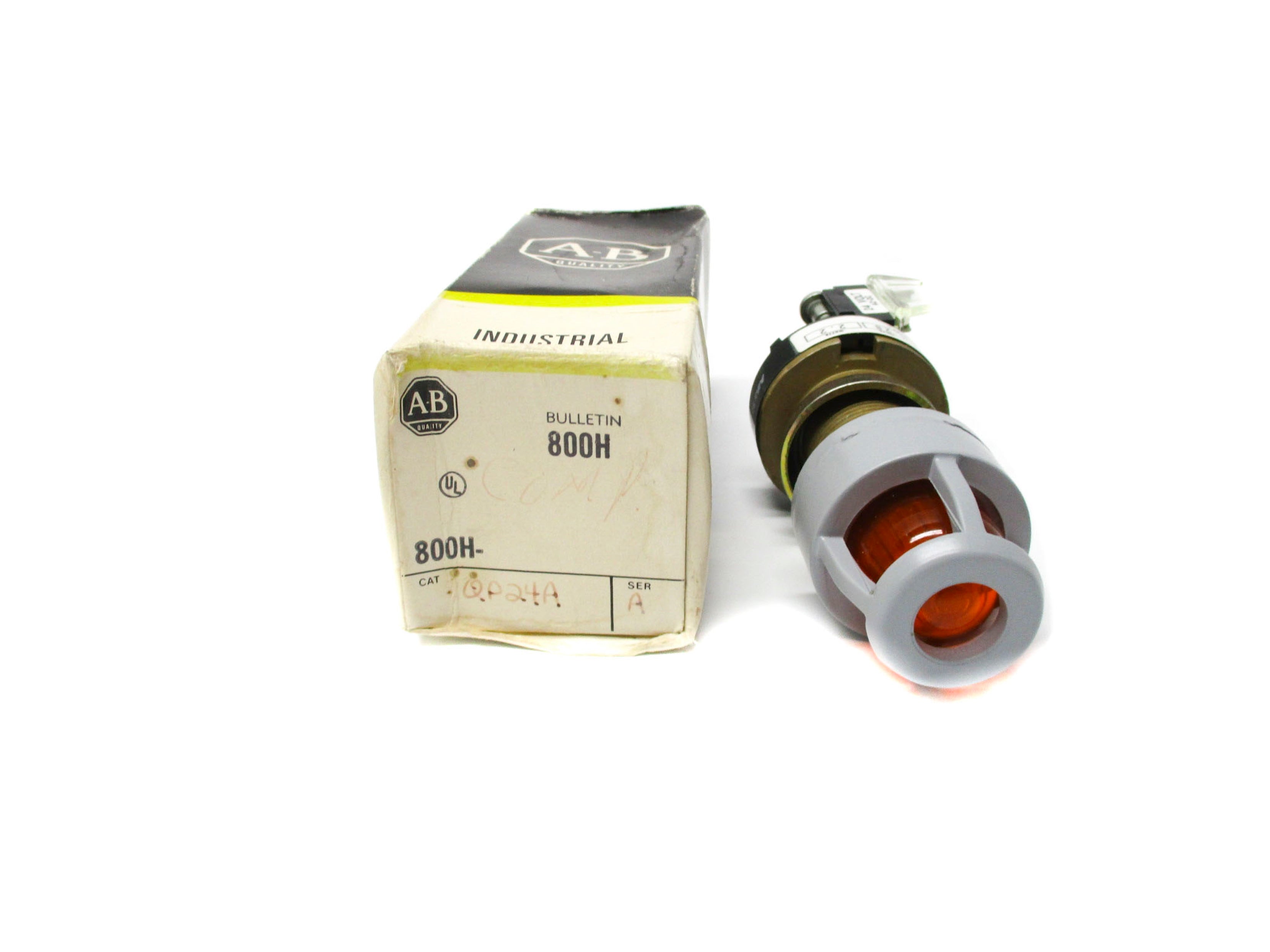 ALLEN BRADLEY 800H-QP24A SER. A (BL/YL) NSMP