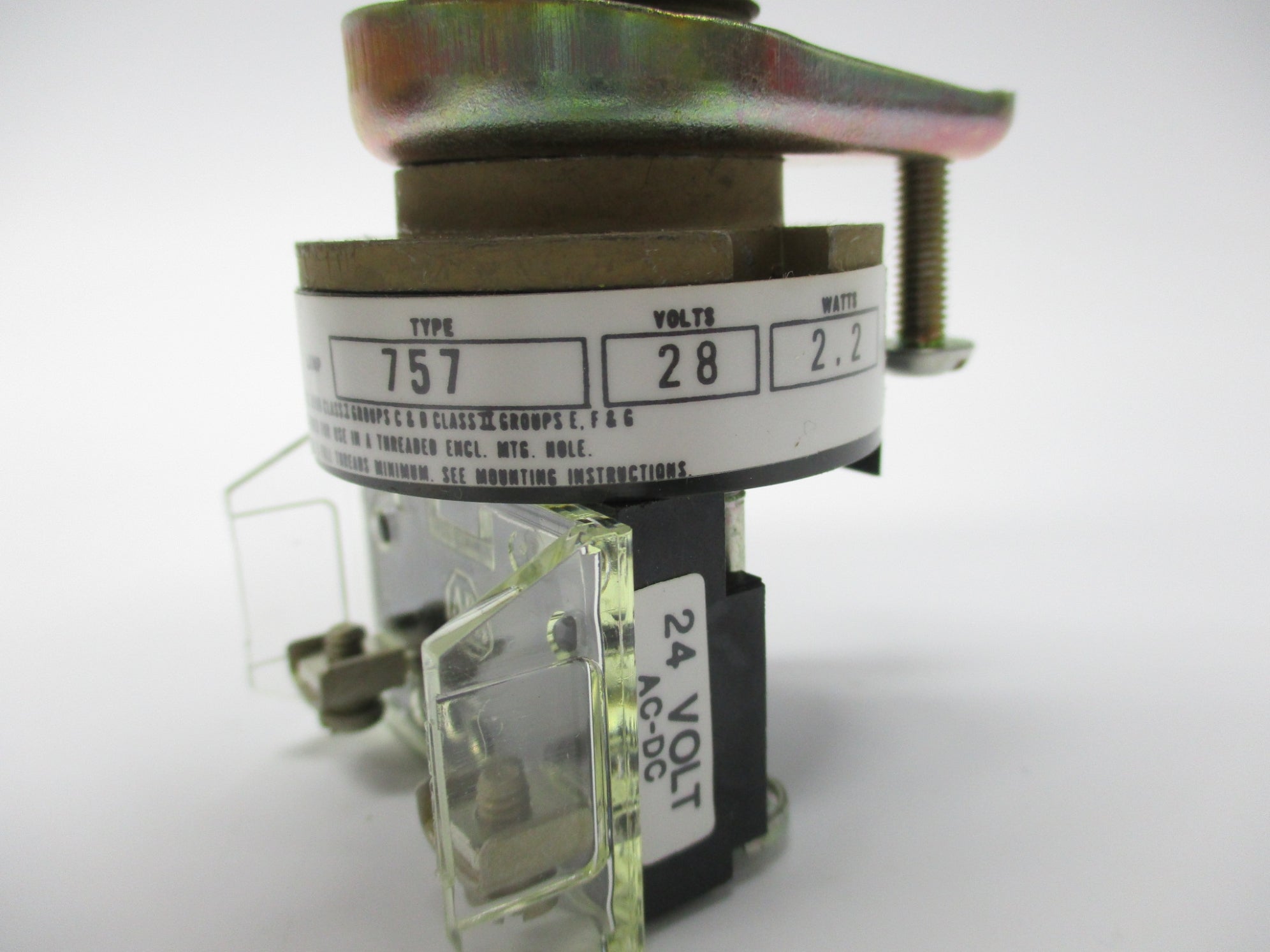 ALLEN BRADLEY 800H-QP24A SER. A (BL/YL) NSMP
