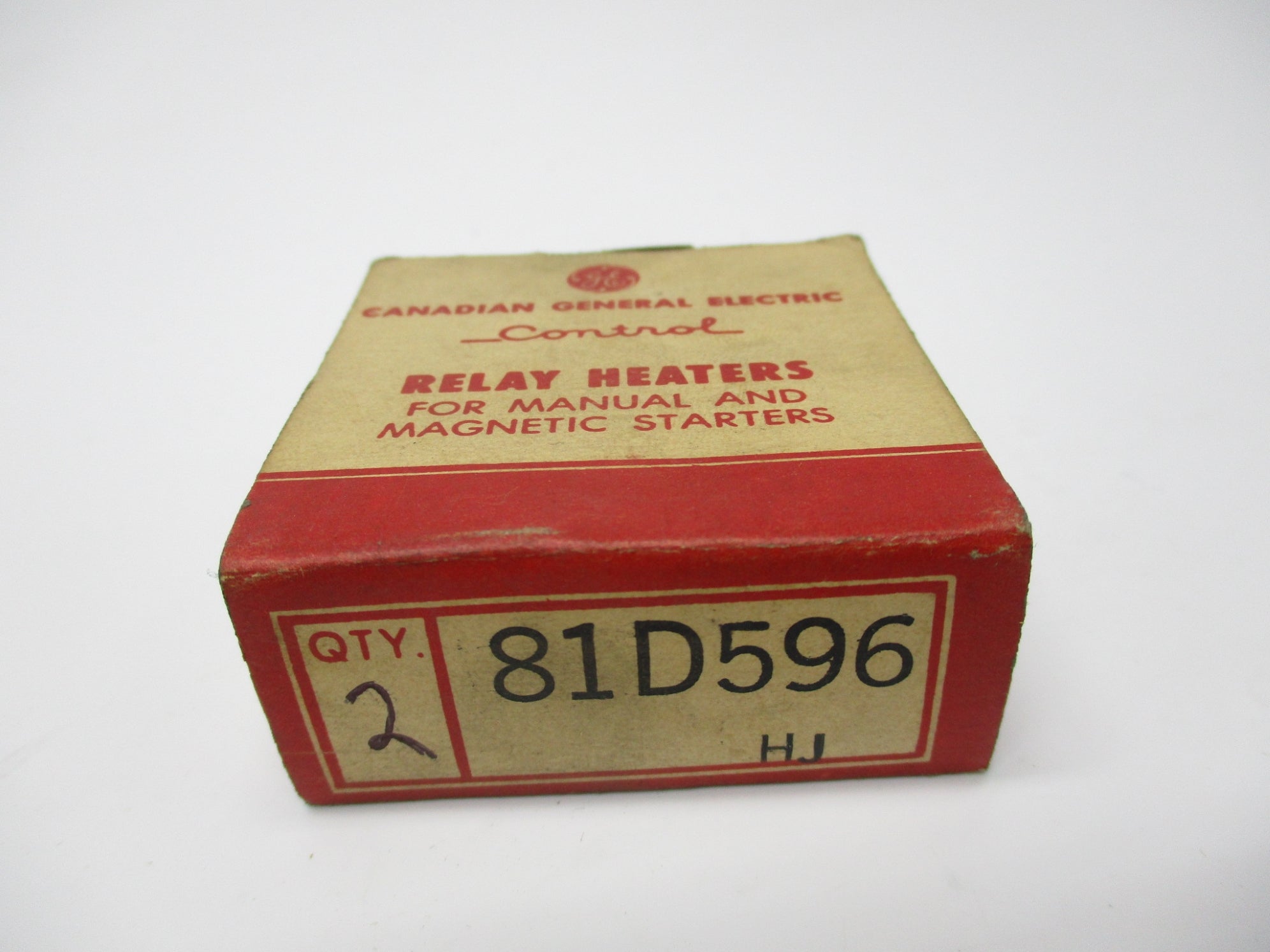 GENERAL ELECTRIC 81D596 (PKG OF 2) NSMP