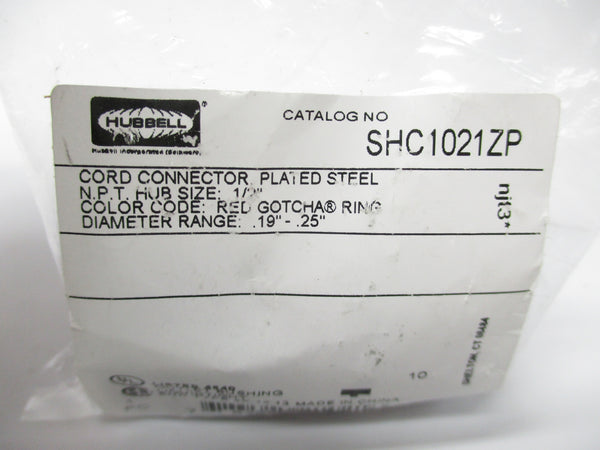 HUBBELL SHC1021ZP NSMP