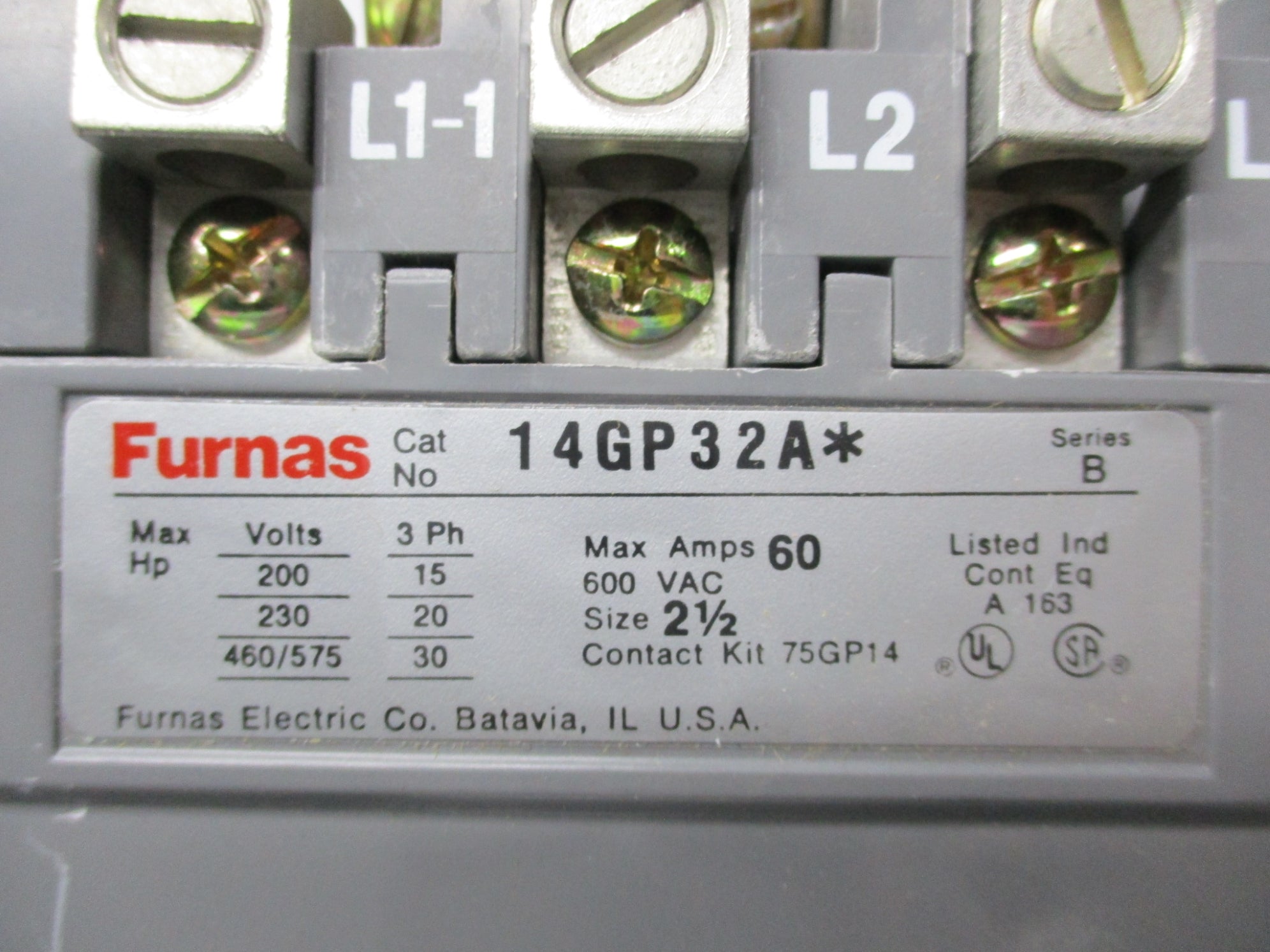 FURNAS 14GP32A SER. B NSMP