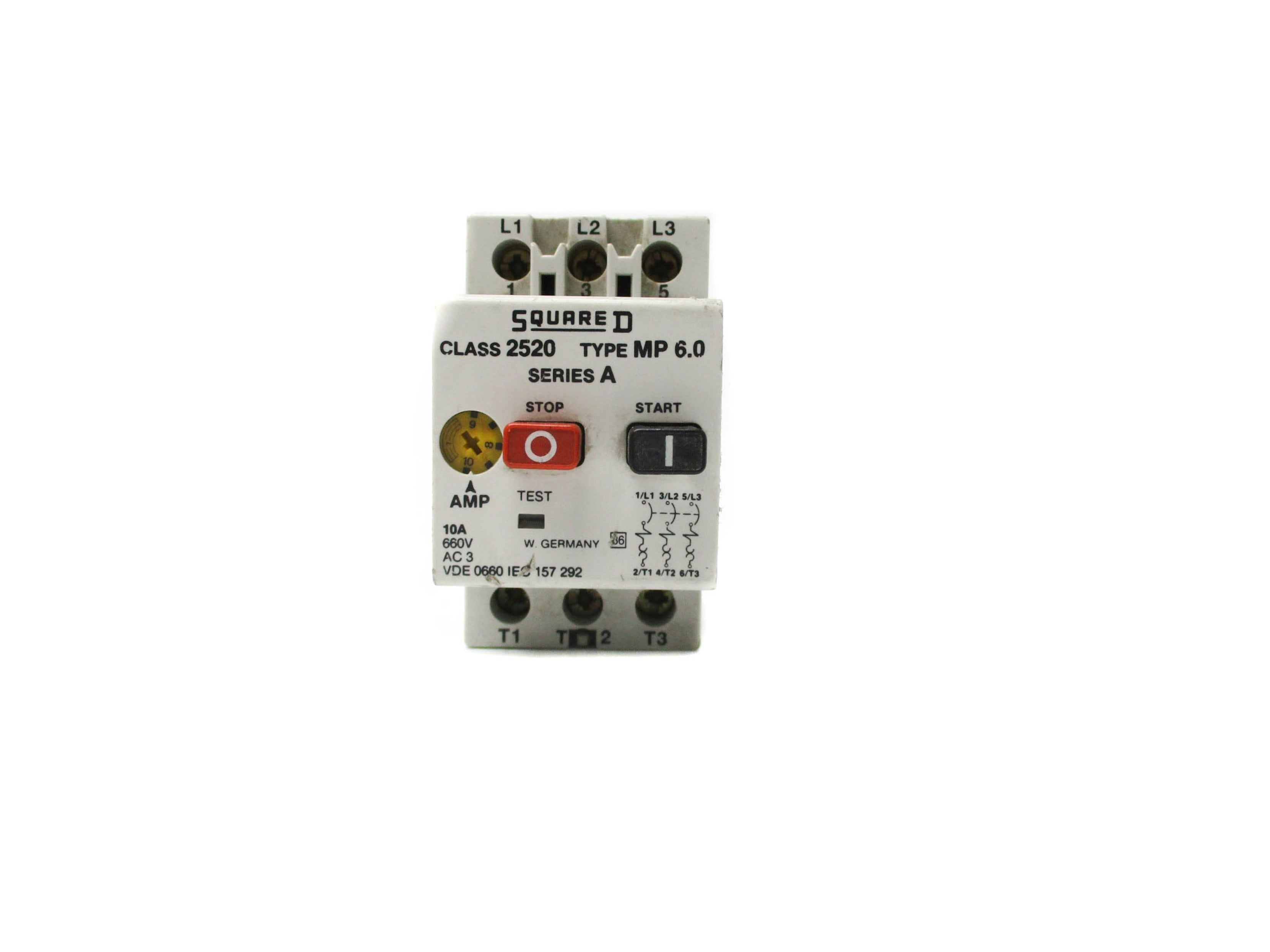 SQUARE D 2520MP6.0 SER. A UNMP