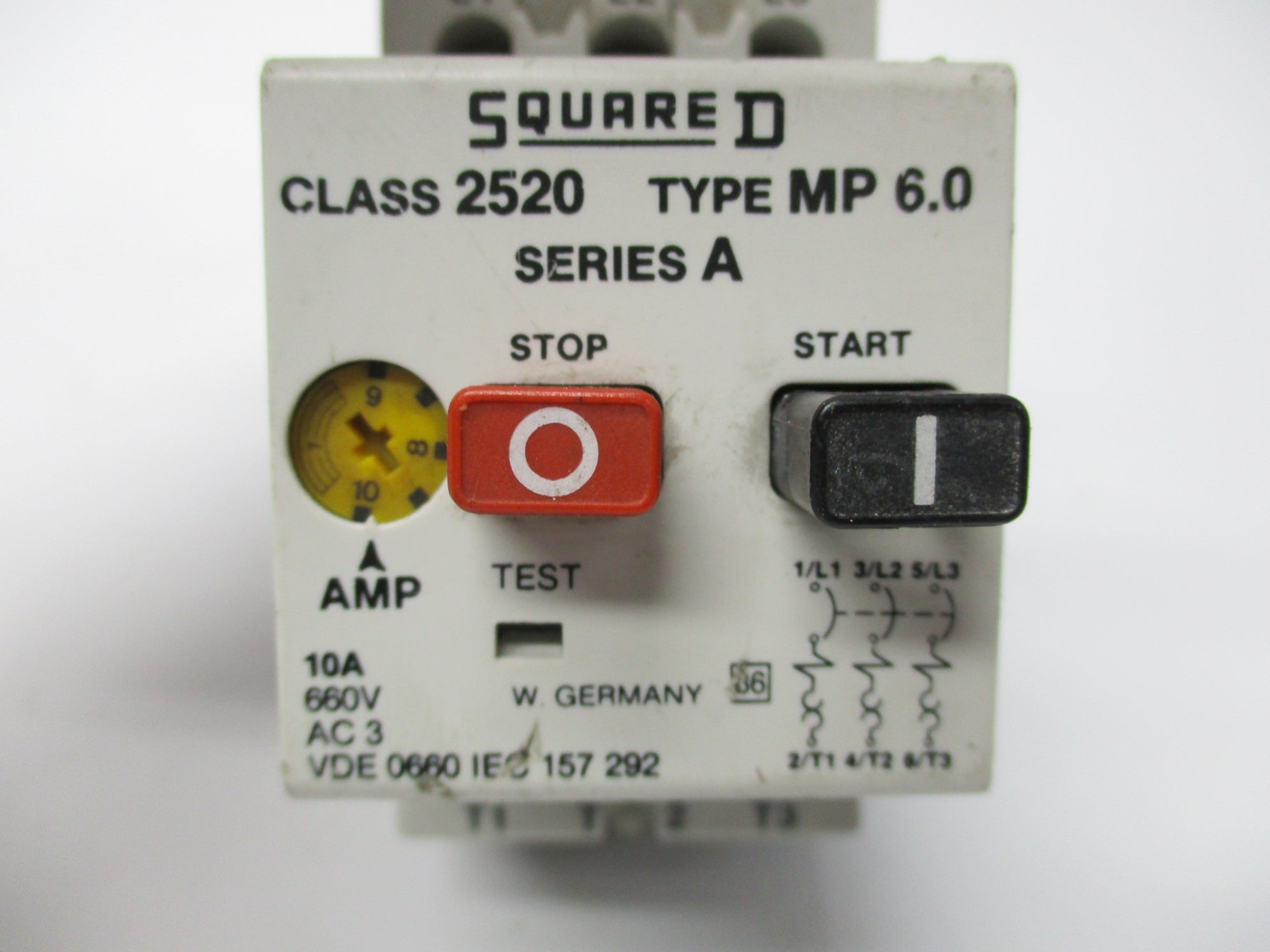 SQUARE D 2520MP6.0 SER. A UNMP