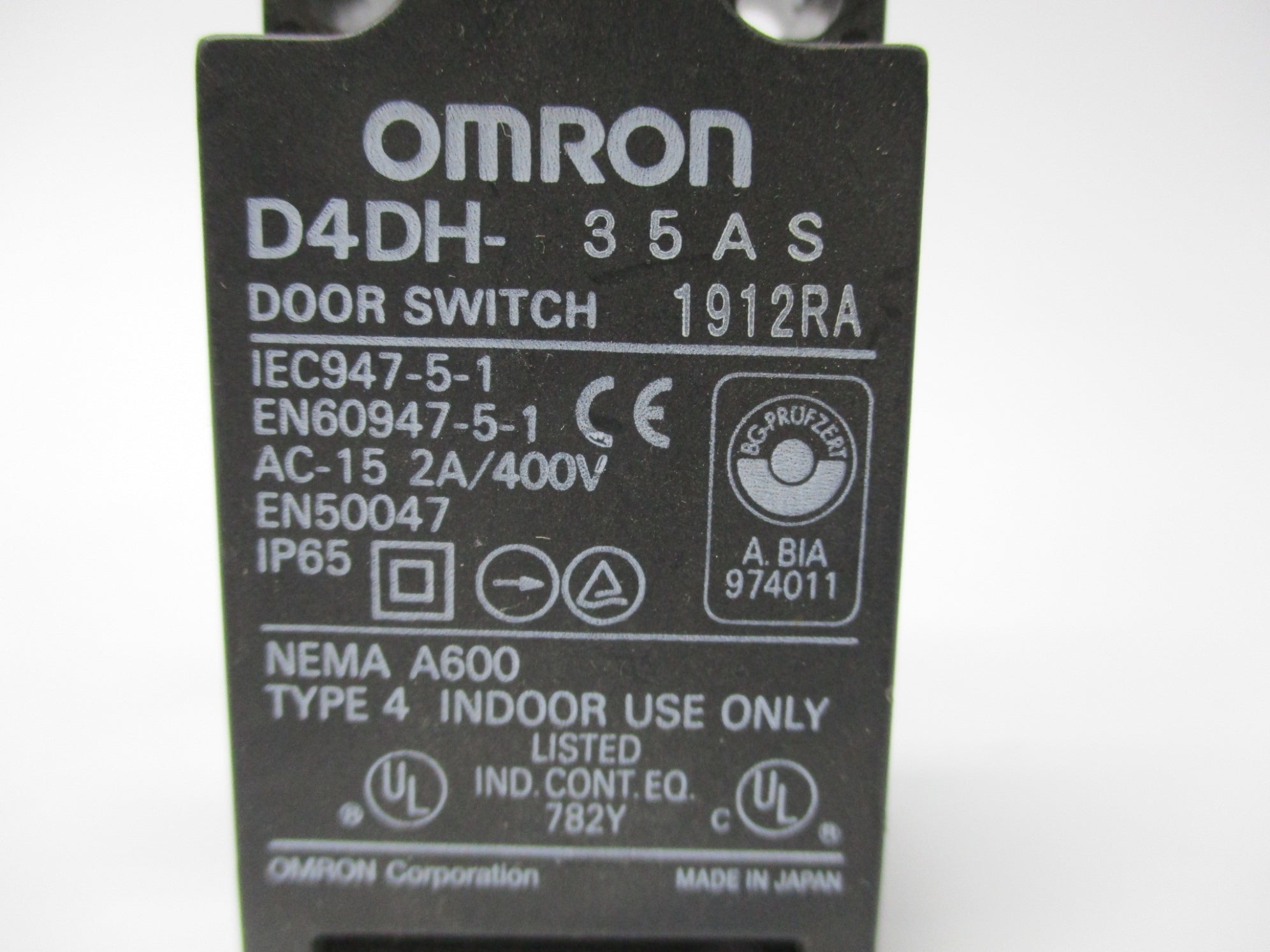 OMRON D4DH-35AS UNMP