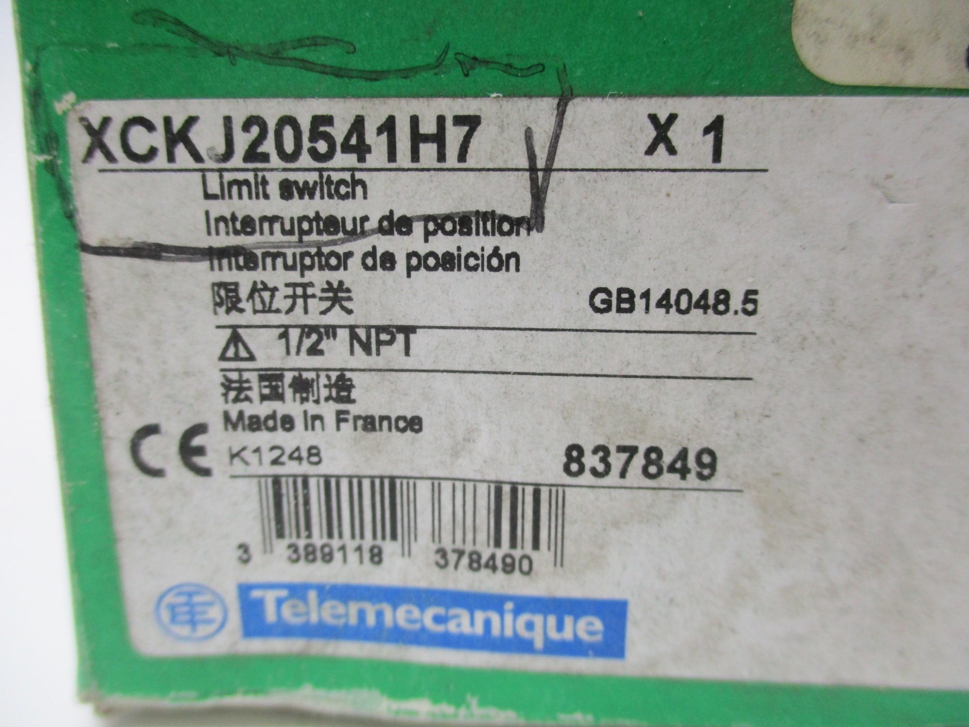 TELEMECANIQUE XCKJ20541H7 NSMP