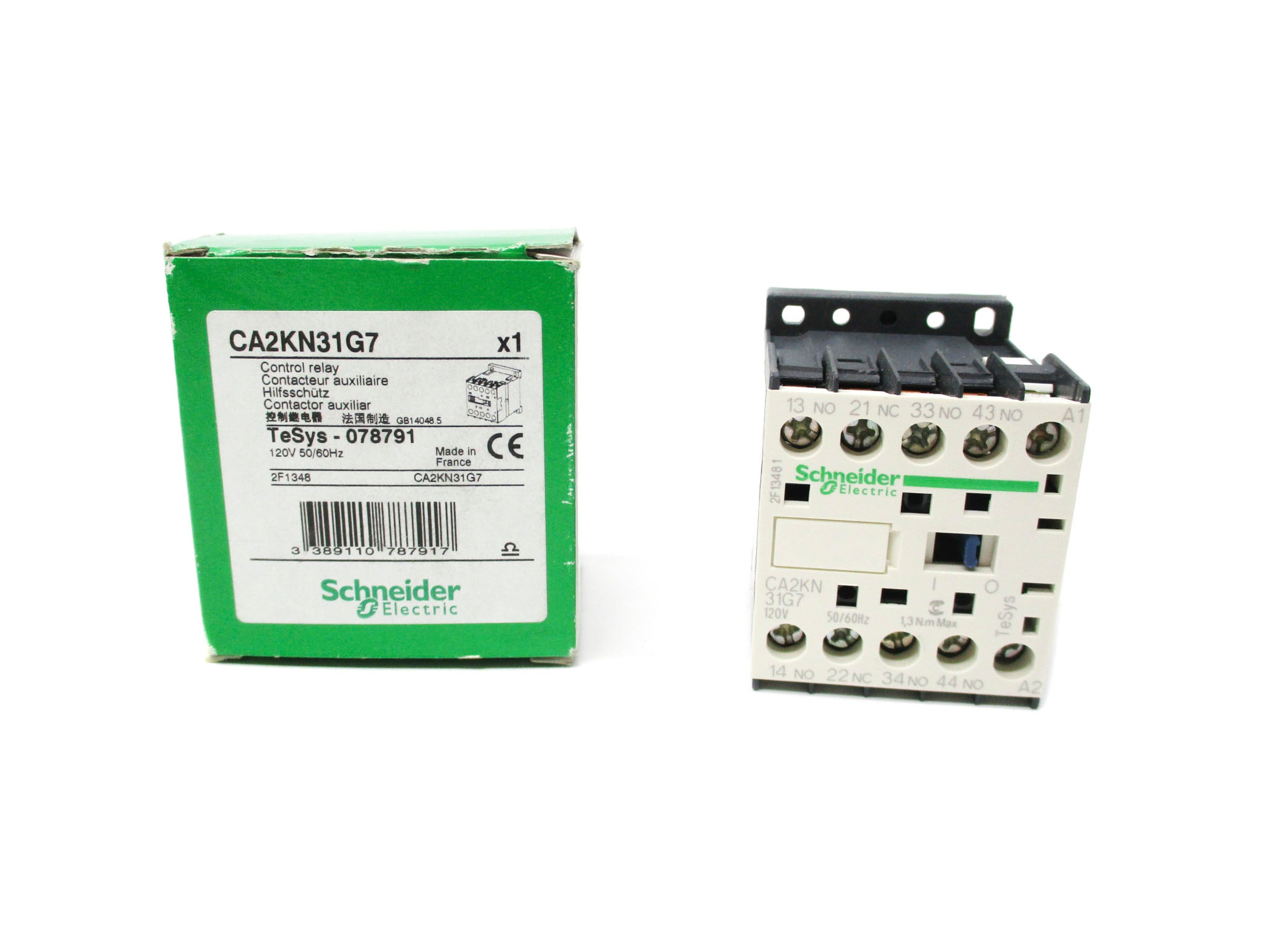 SCHNEIDER CA2KN3G7 120V NSMP