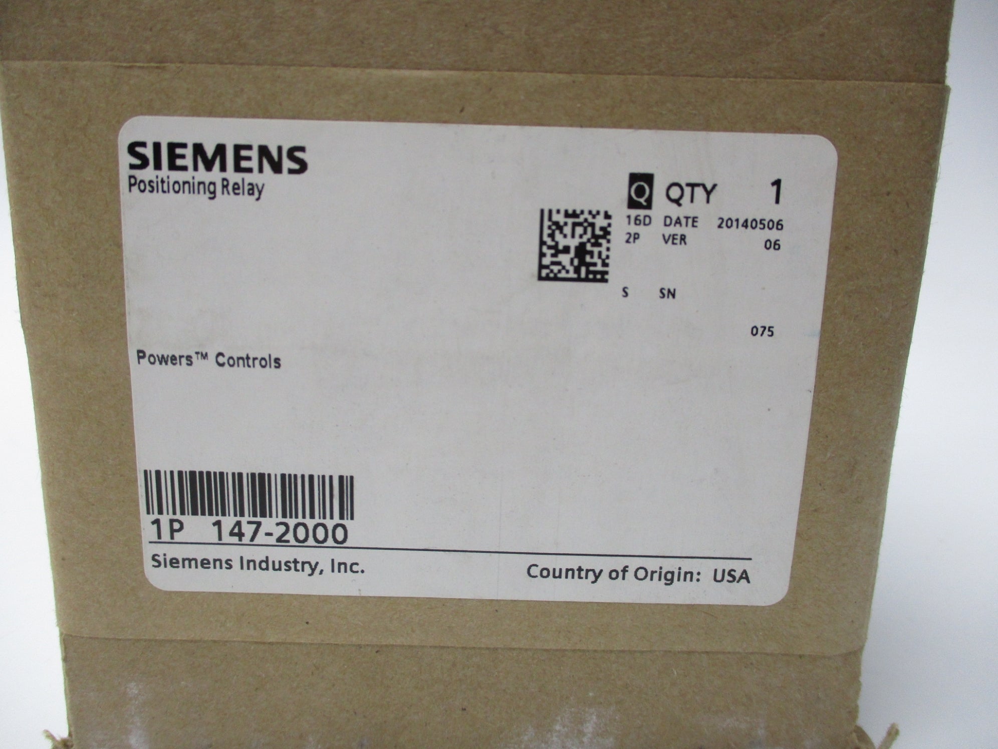 SIEMENS 147-2000 NSFS