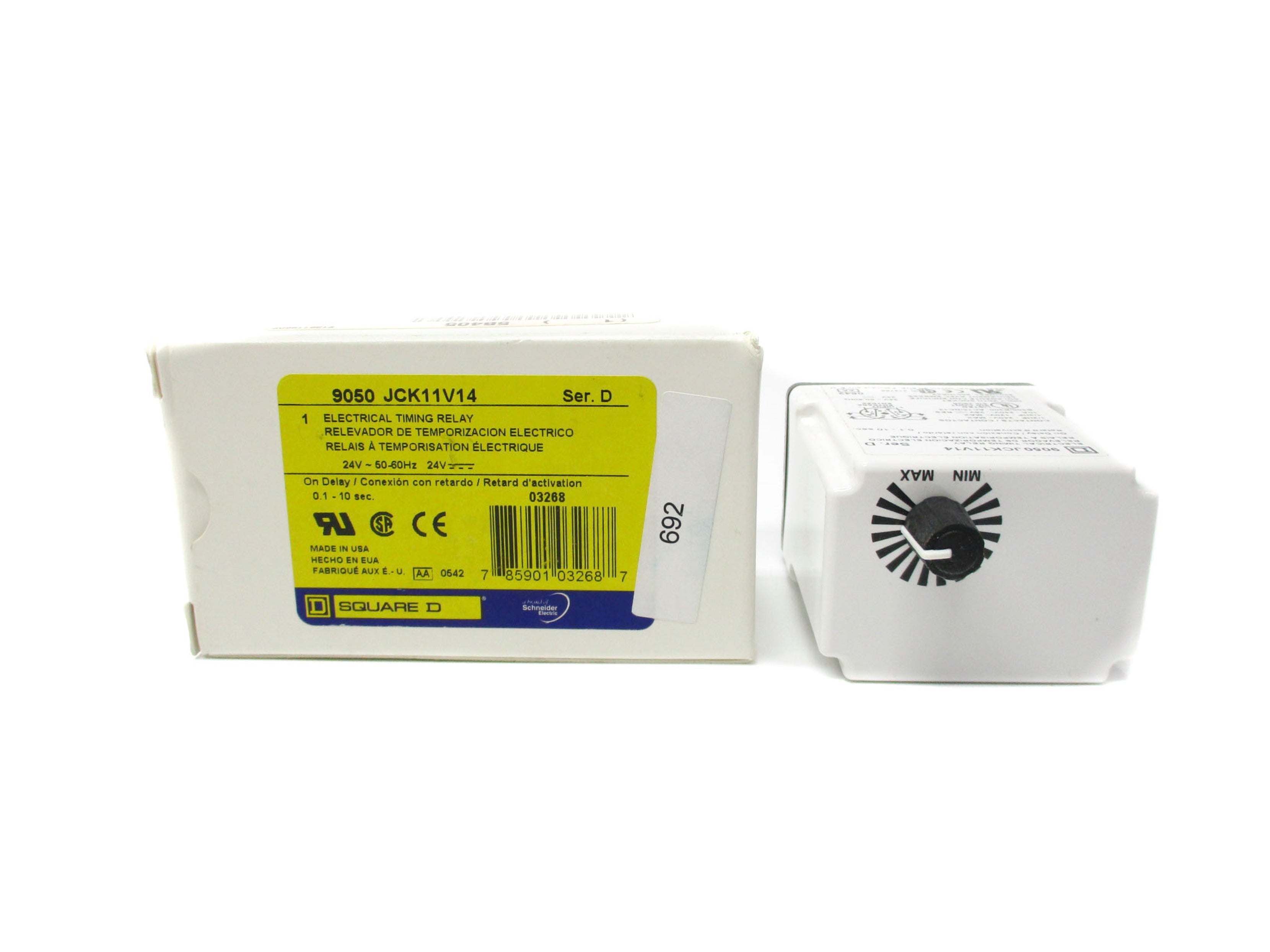 SQUARE D 9050JCK11V14 SER. D 24V NSMP