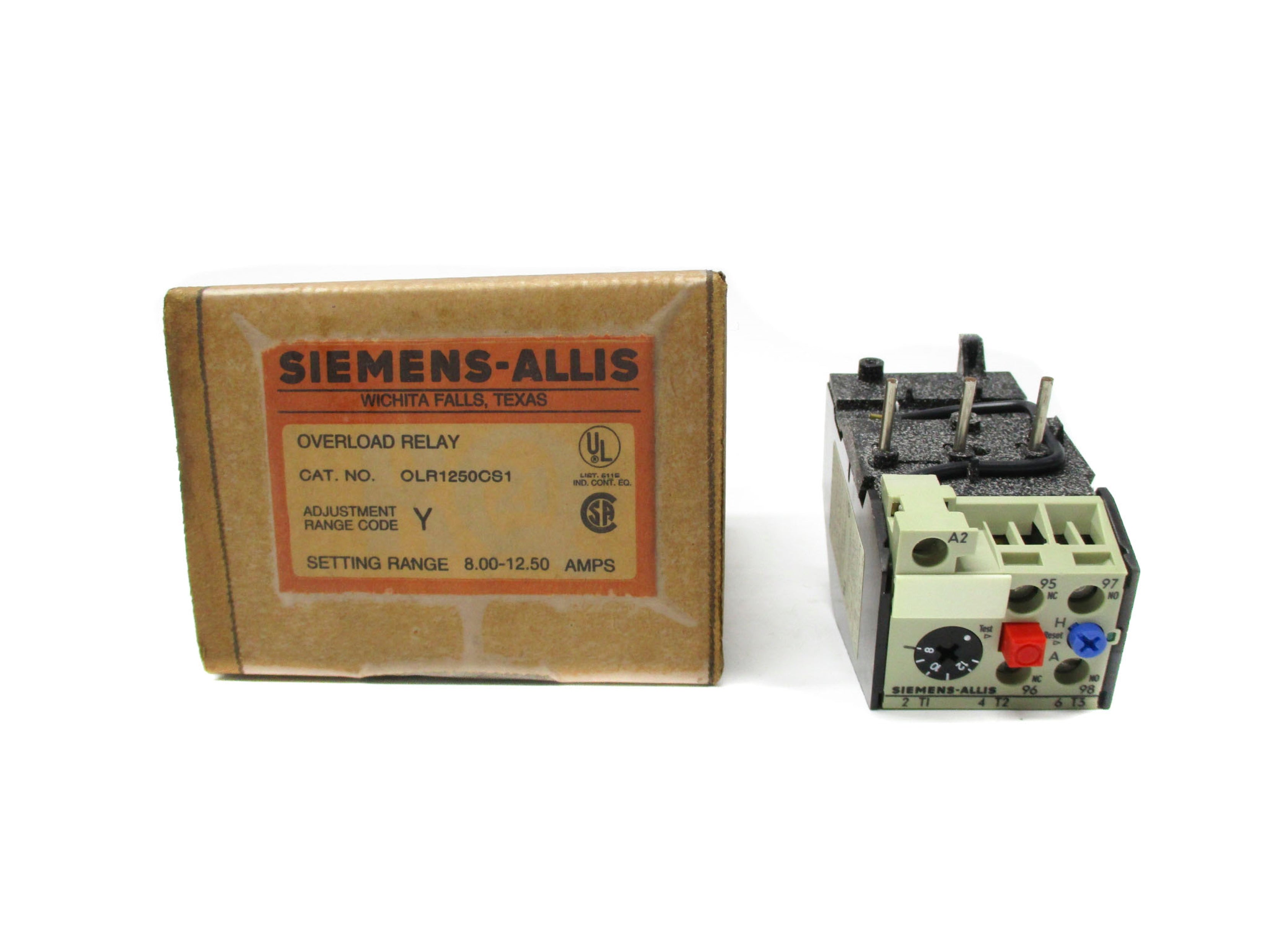 SIEMENS OLR1250CS1 30A NSMP