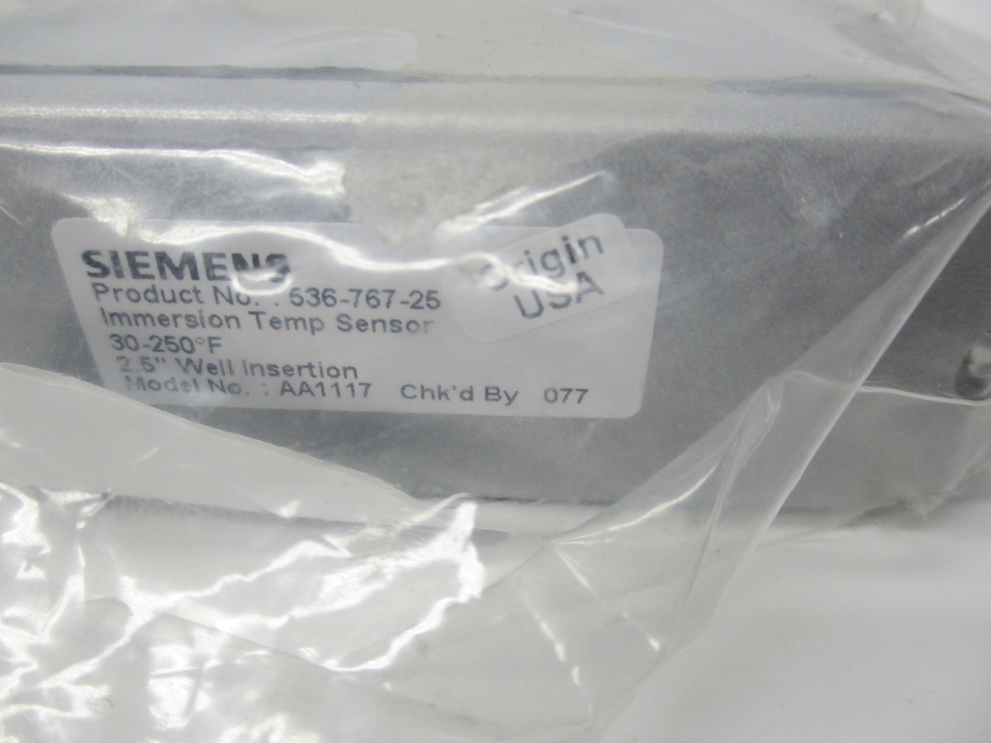 SIEMENS 536-767-25 30-250F 2-1/2" NSMP