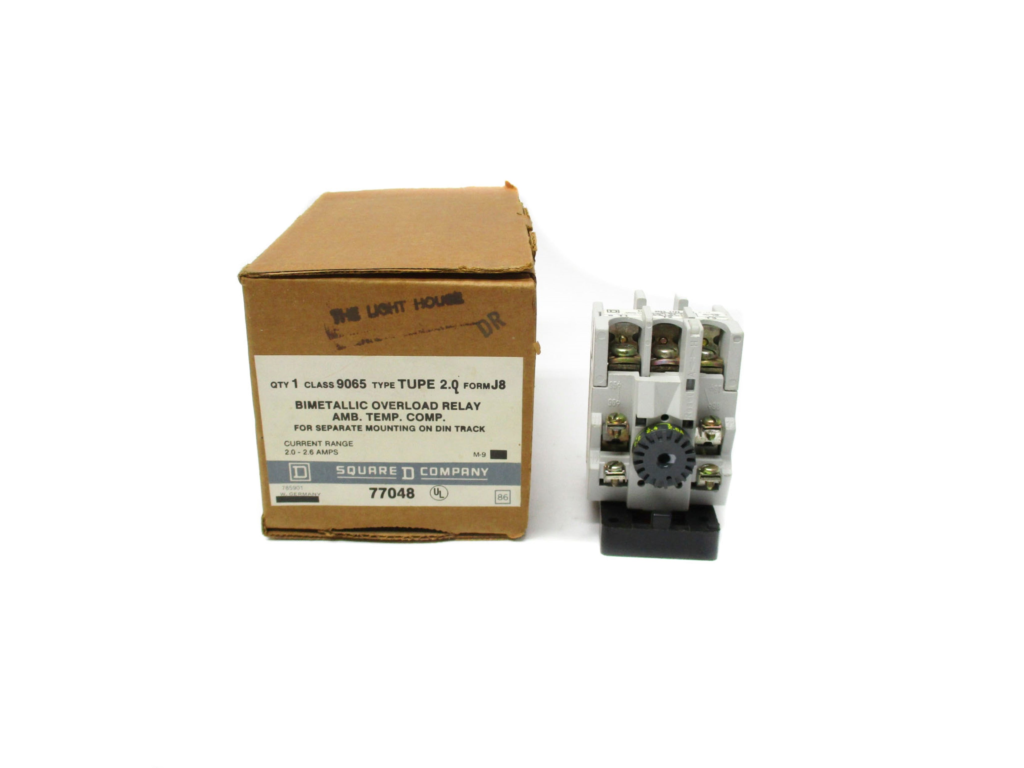 SQUARE D 9065TUPE2.0 2.0-2.6A NSMP
