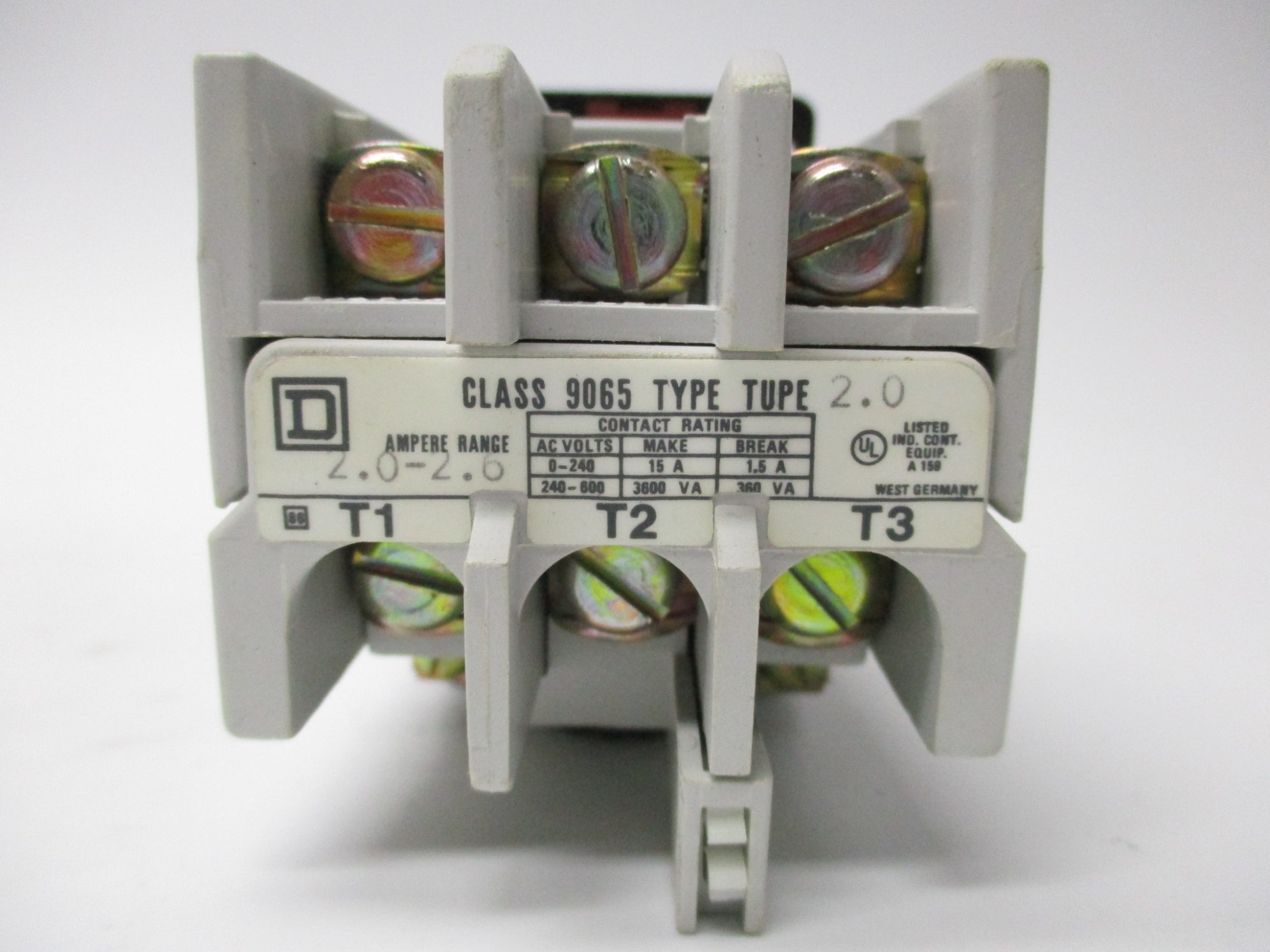 SQUARE D 9065TUPE2.0 2.0-2.6A NSMP