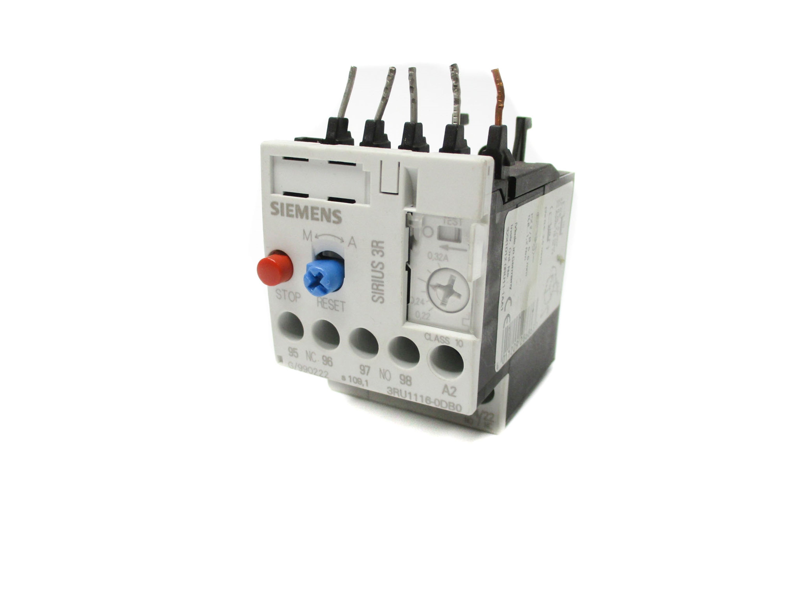 SIEMENS 3RU1116-0DB0 0.22A-0.32A UNMP