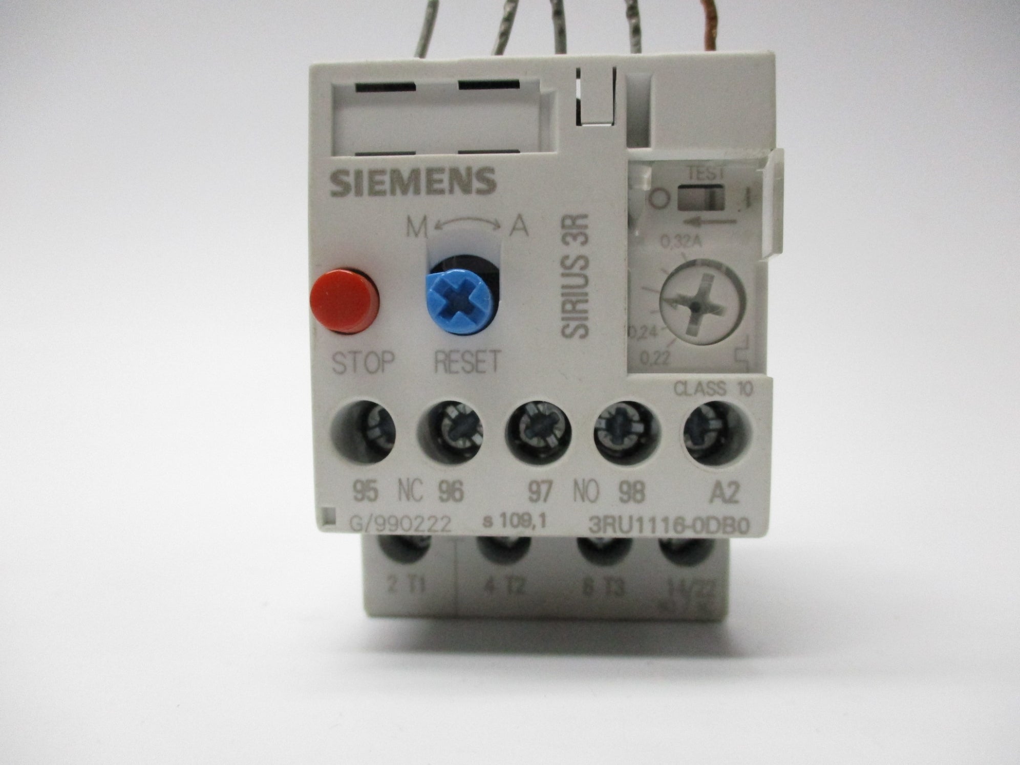 SIEMENS 3RU1116-0DB0 0.22A-0.32A UNMP
