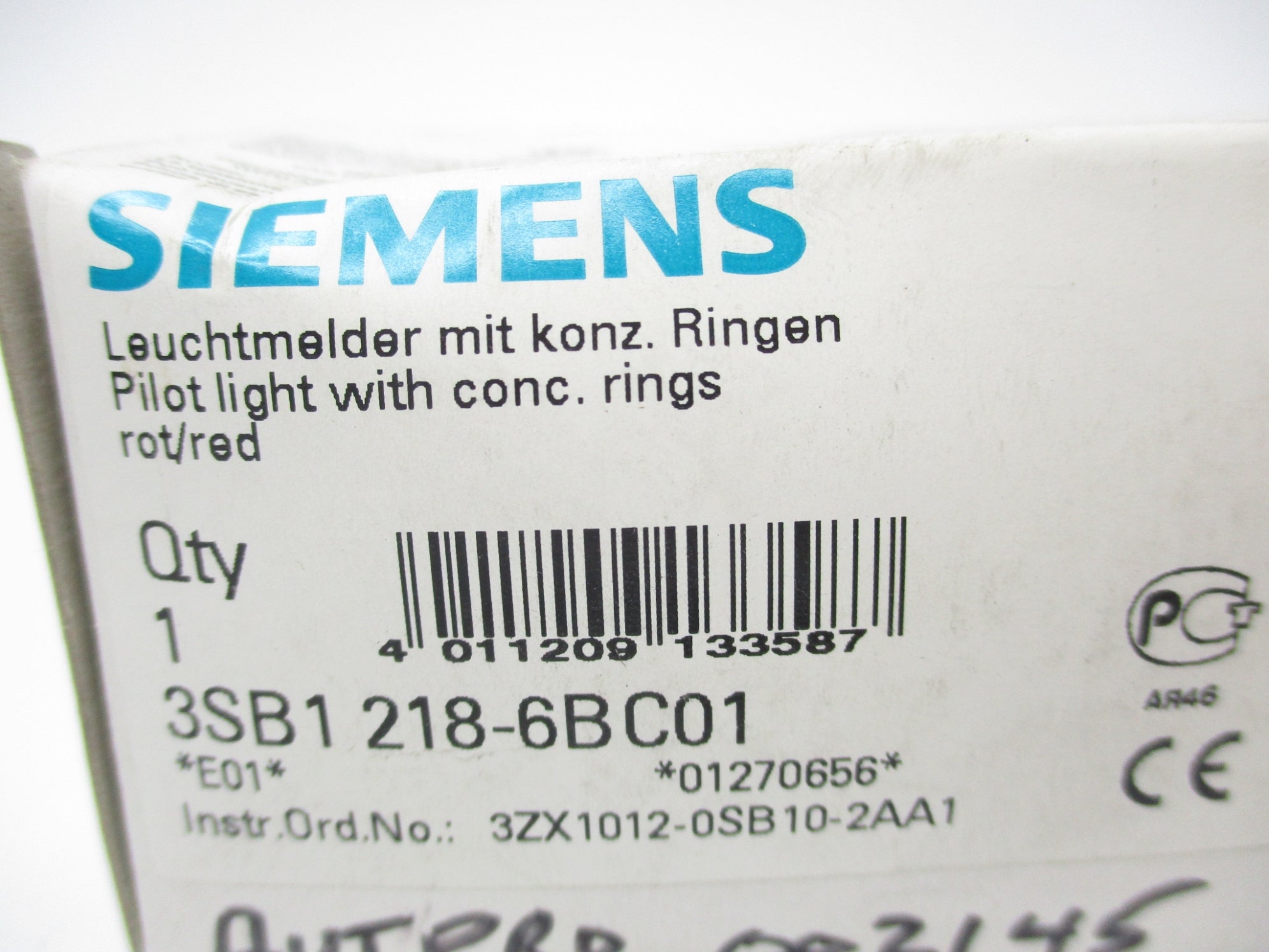 SIEMENS 3SB1218-6BC01 NSMP