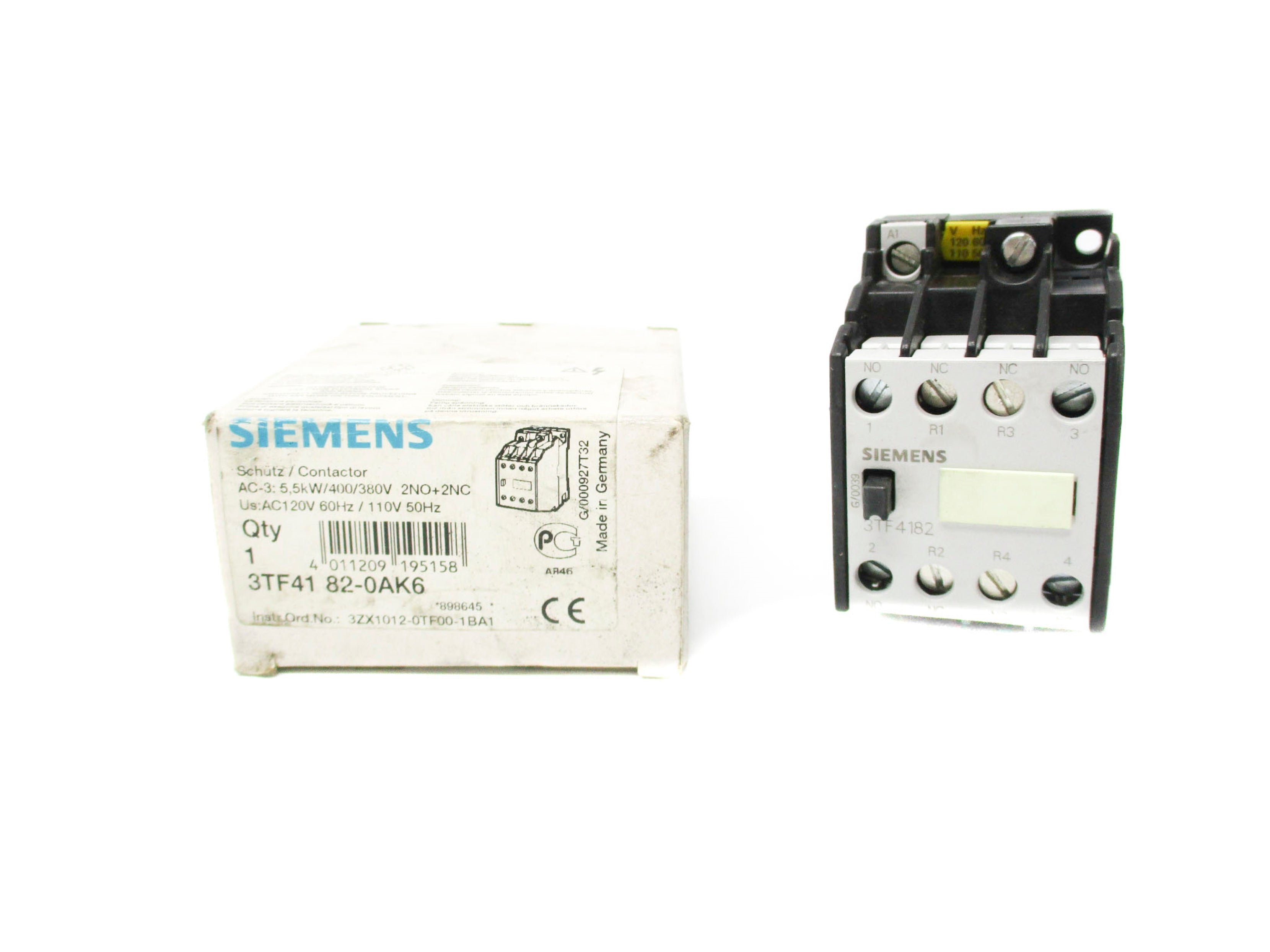 SIEMENS 3TF4182-0AK6 120V NSMP
