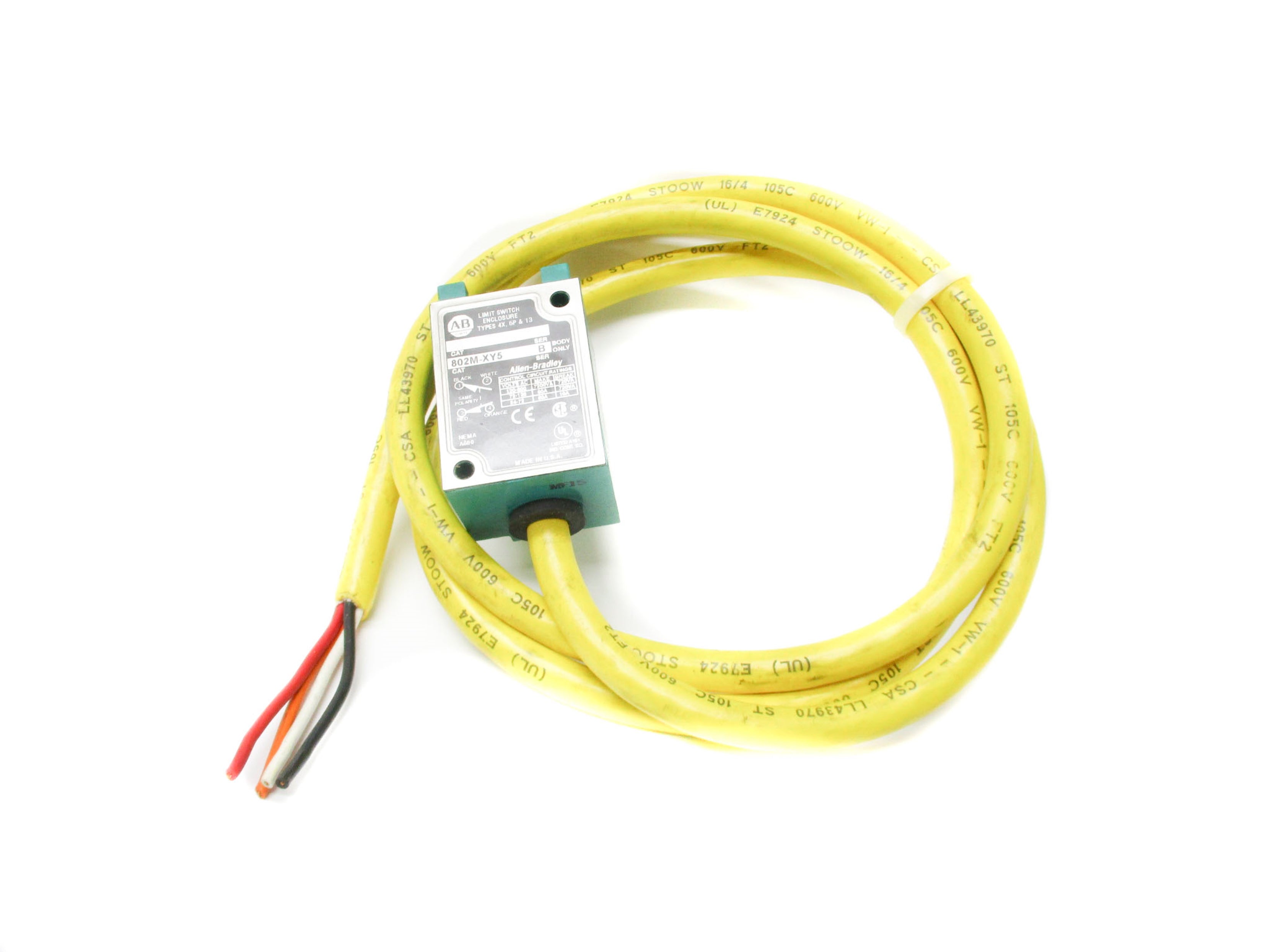 INDUSTRIAL SPARE PART 802M-XY5 SER. B (AS PICTURED) UNMP