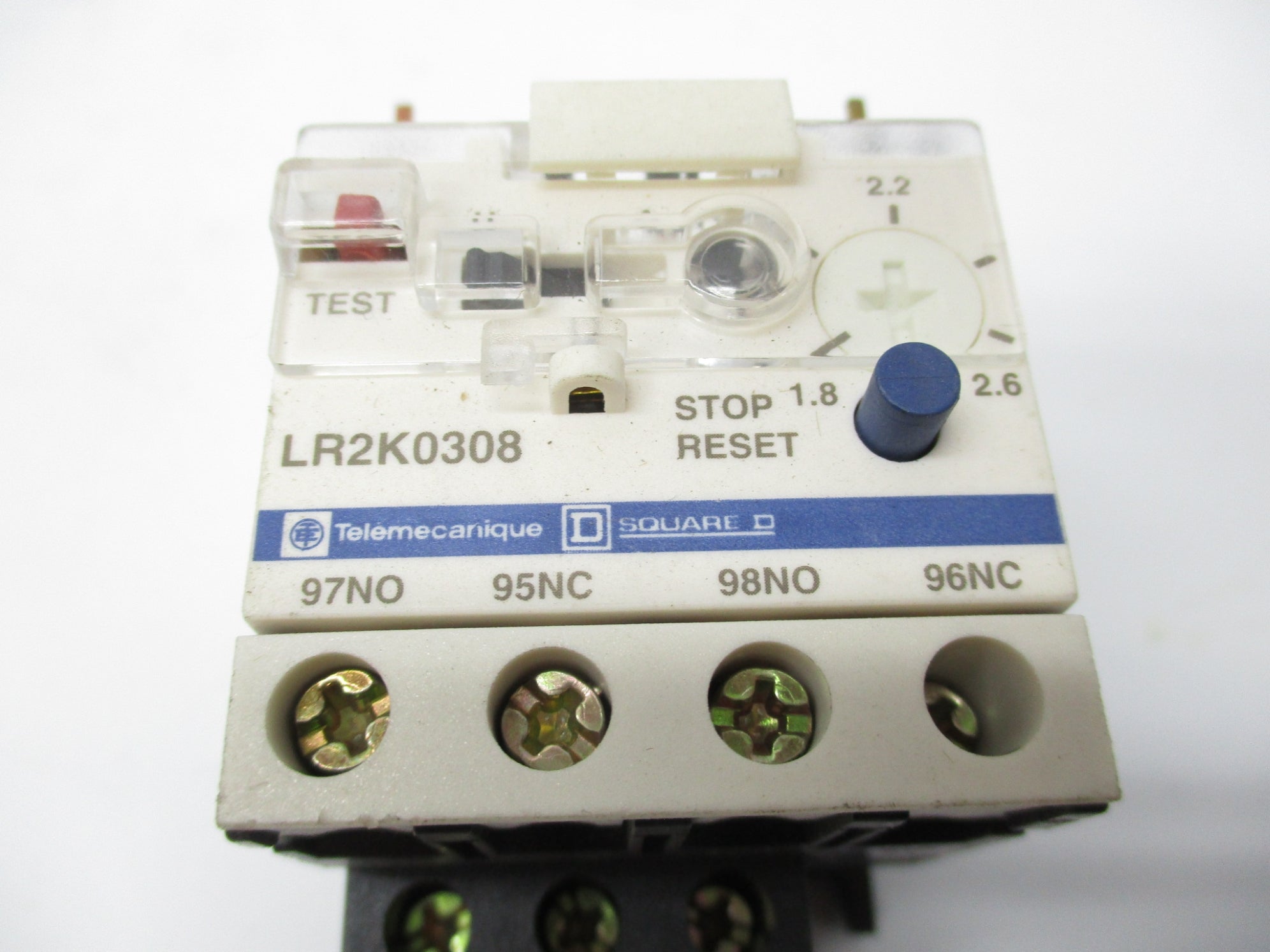 TELEMECANIQUE LR2K0308 1.8A-2.6A NSNP