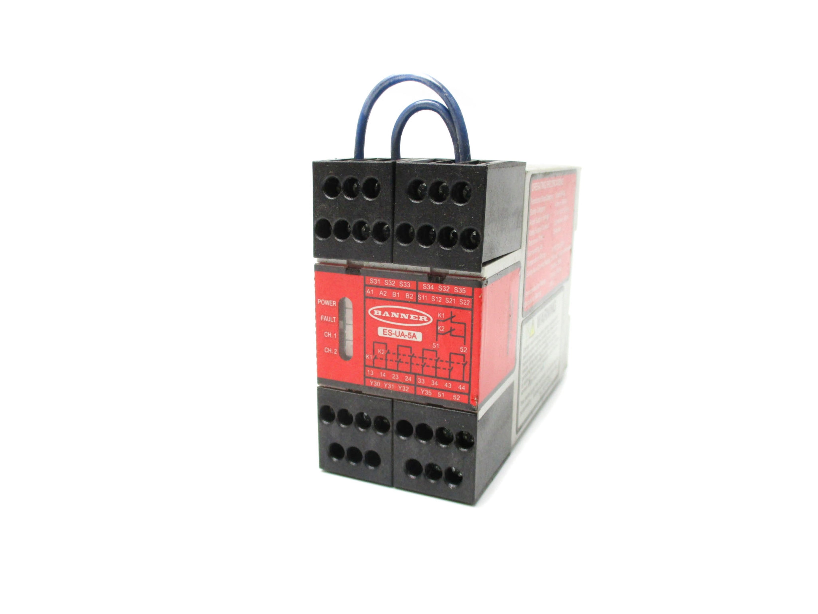 BANNER ENGINEERING ES-UA-5A 24VDC UNMP