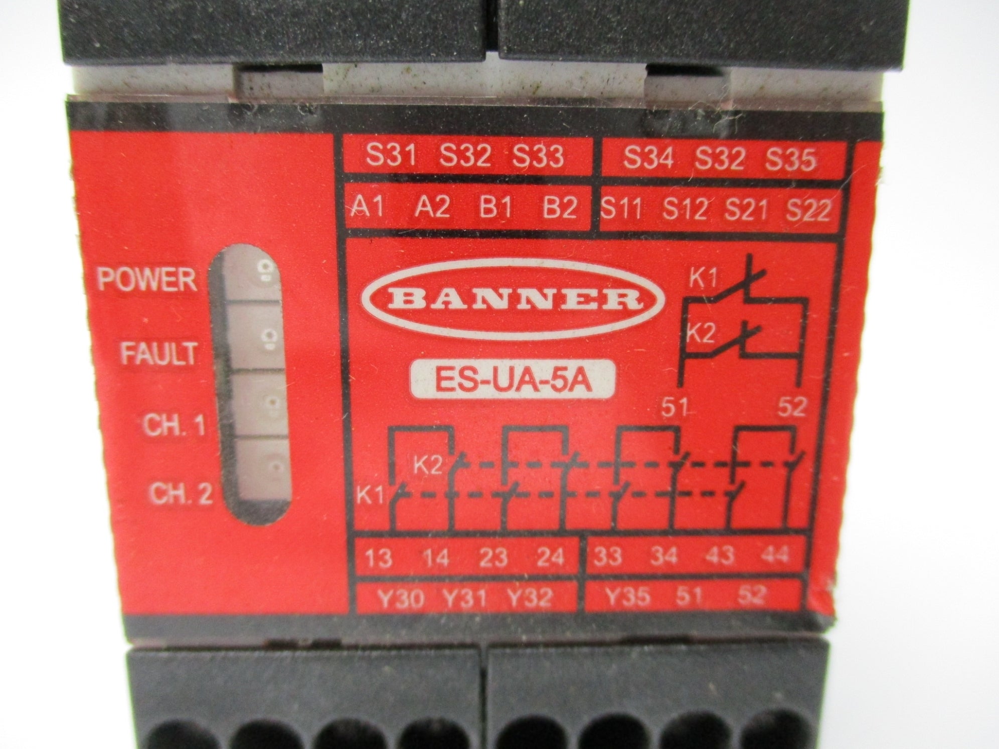 BANNER ENGINEERING ES-UA-5A 24VDC UNMP