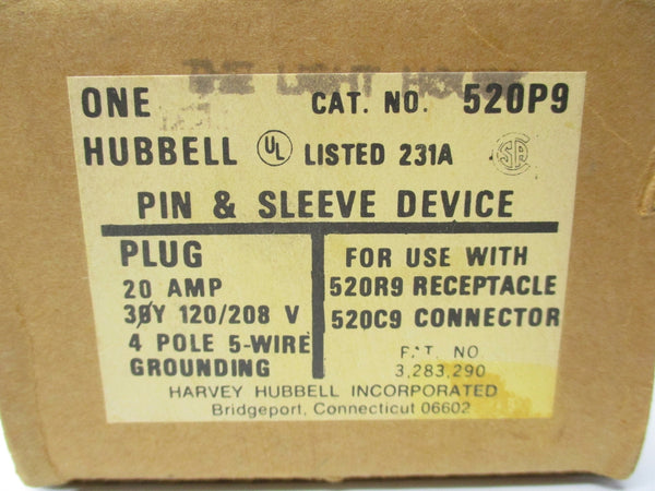HUBBELL 520P9 NSMP