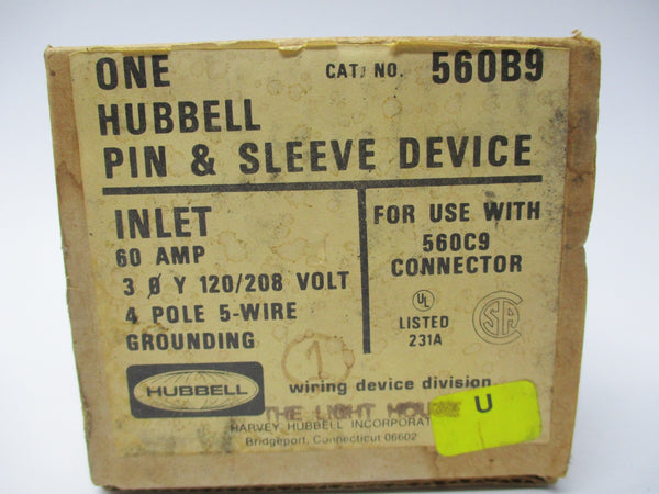HUBBELL 560B9 NSMP