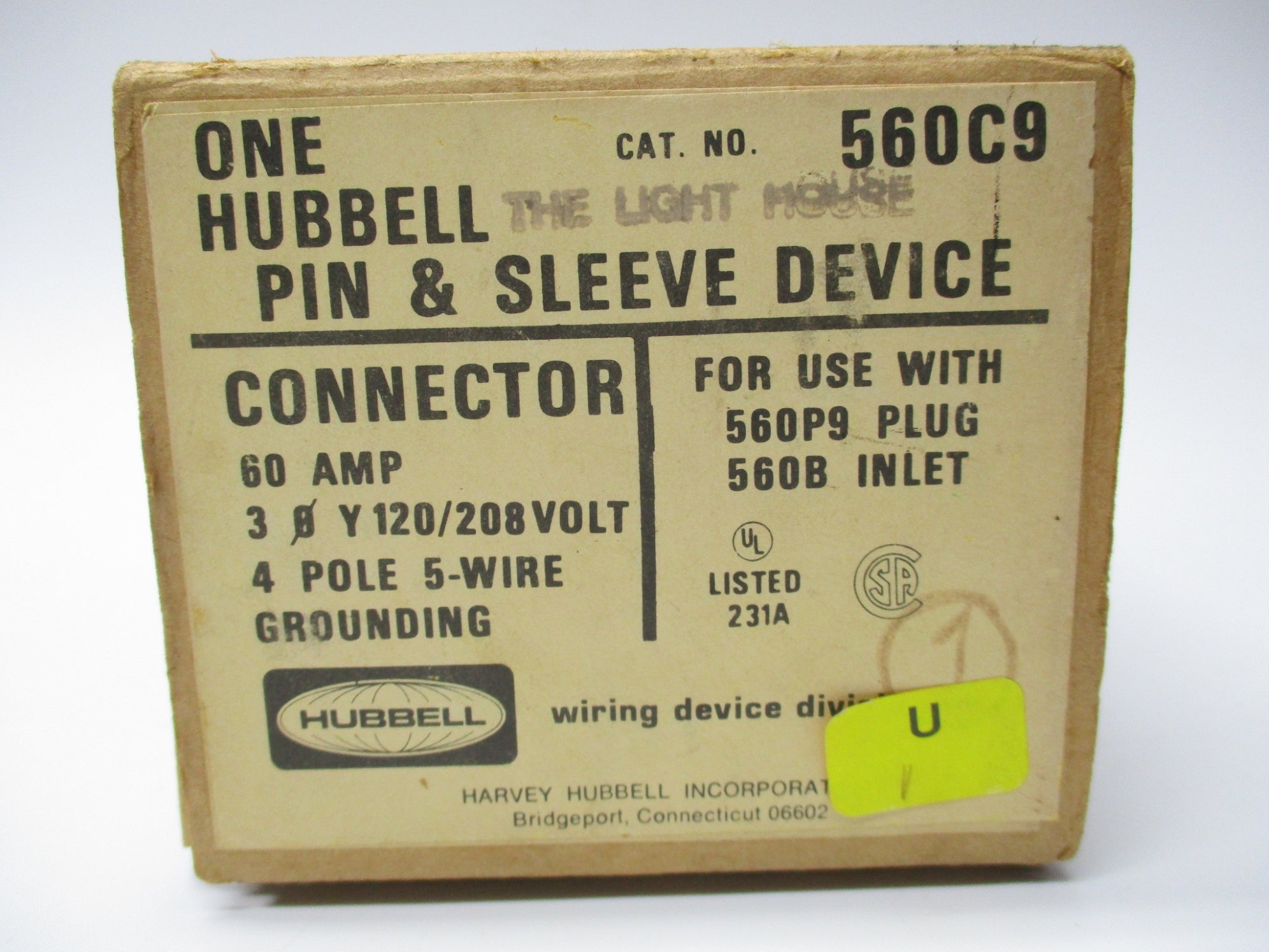 HUBBELL 560C9 NSMP
