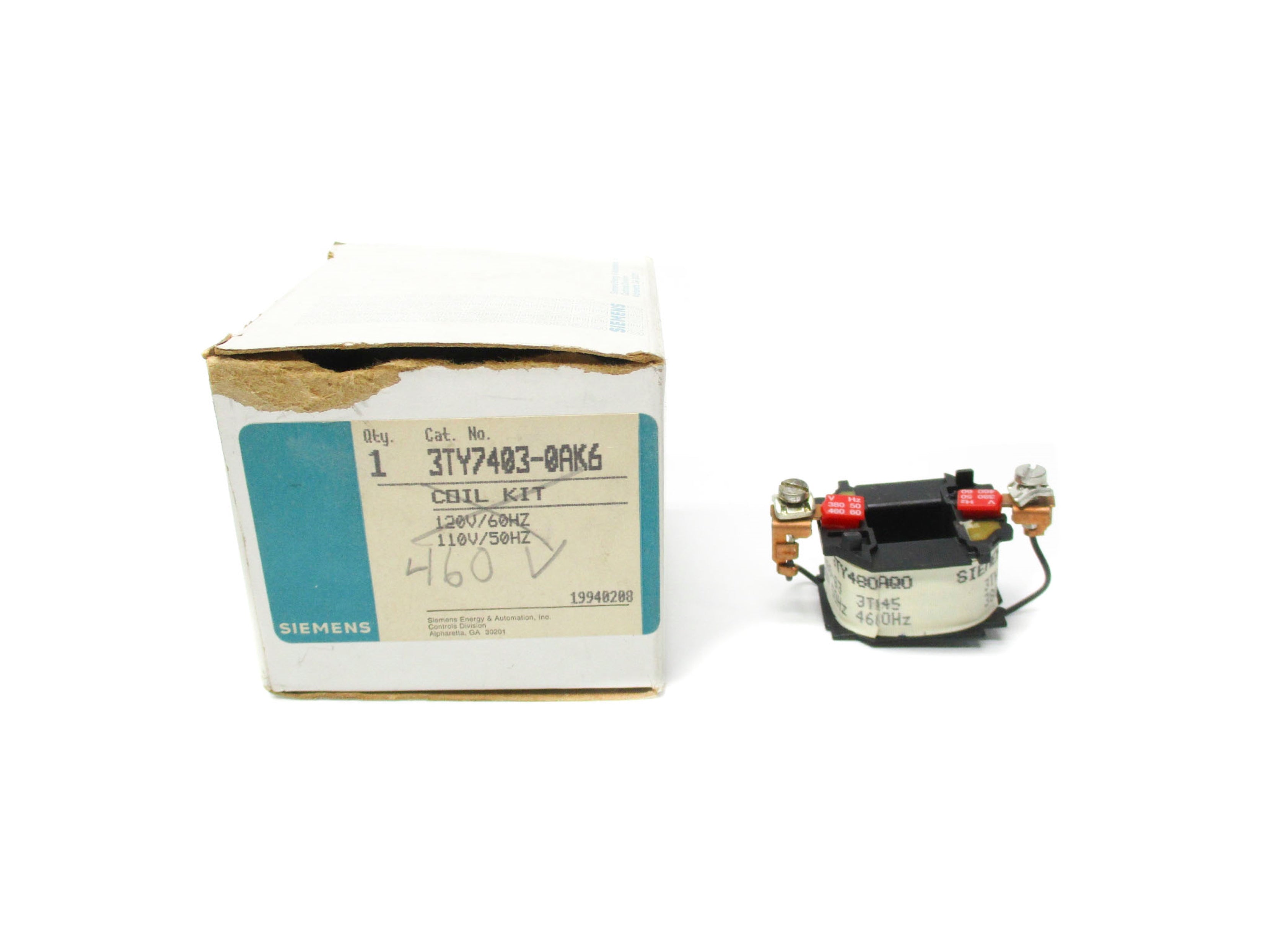 SIEMENS 3TY7403-0AK6 460V NSMP