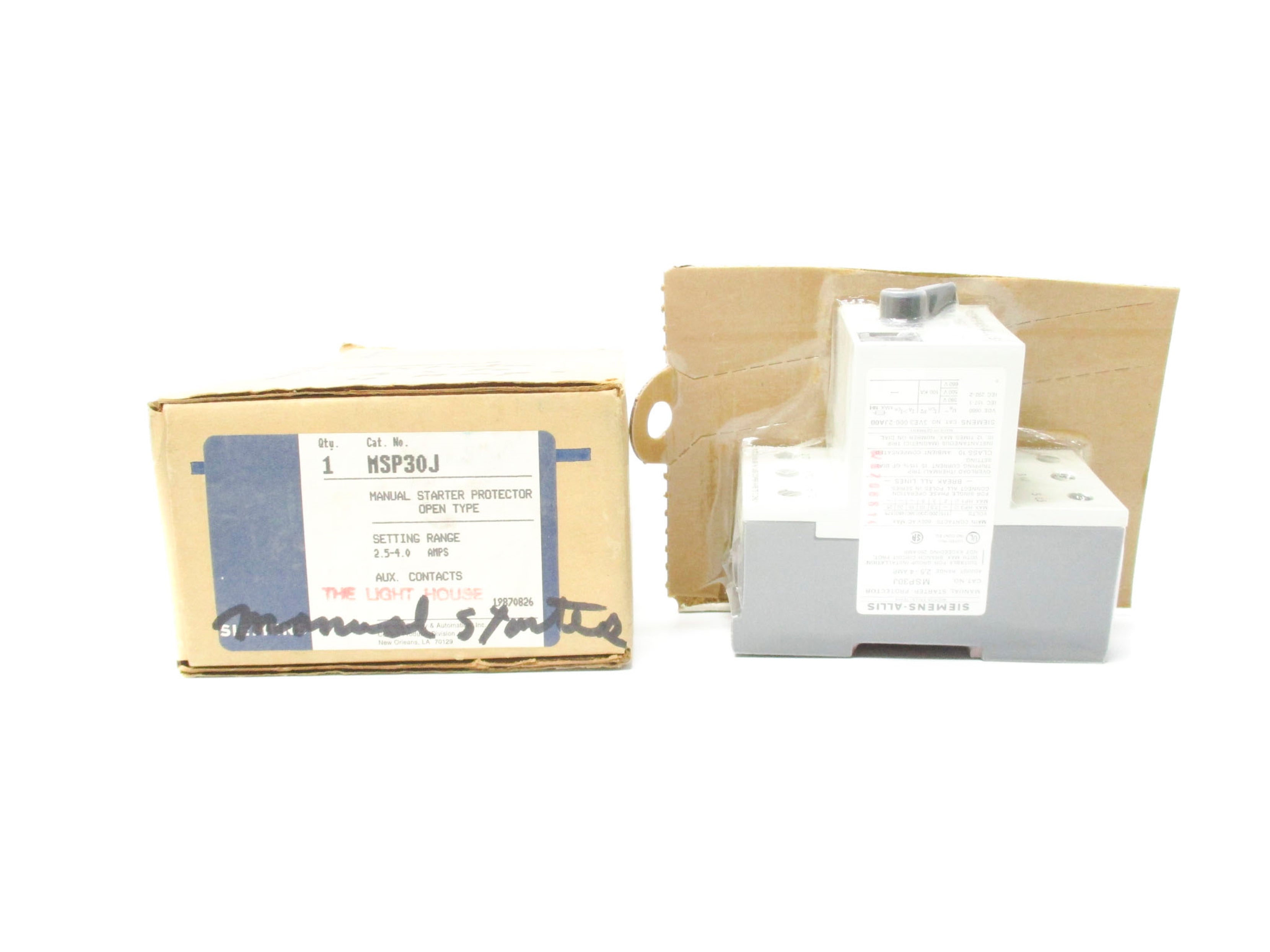 SIEMENS MSP30J 2.5A 600V NSMP