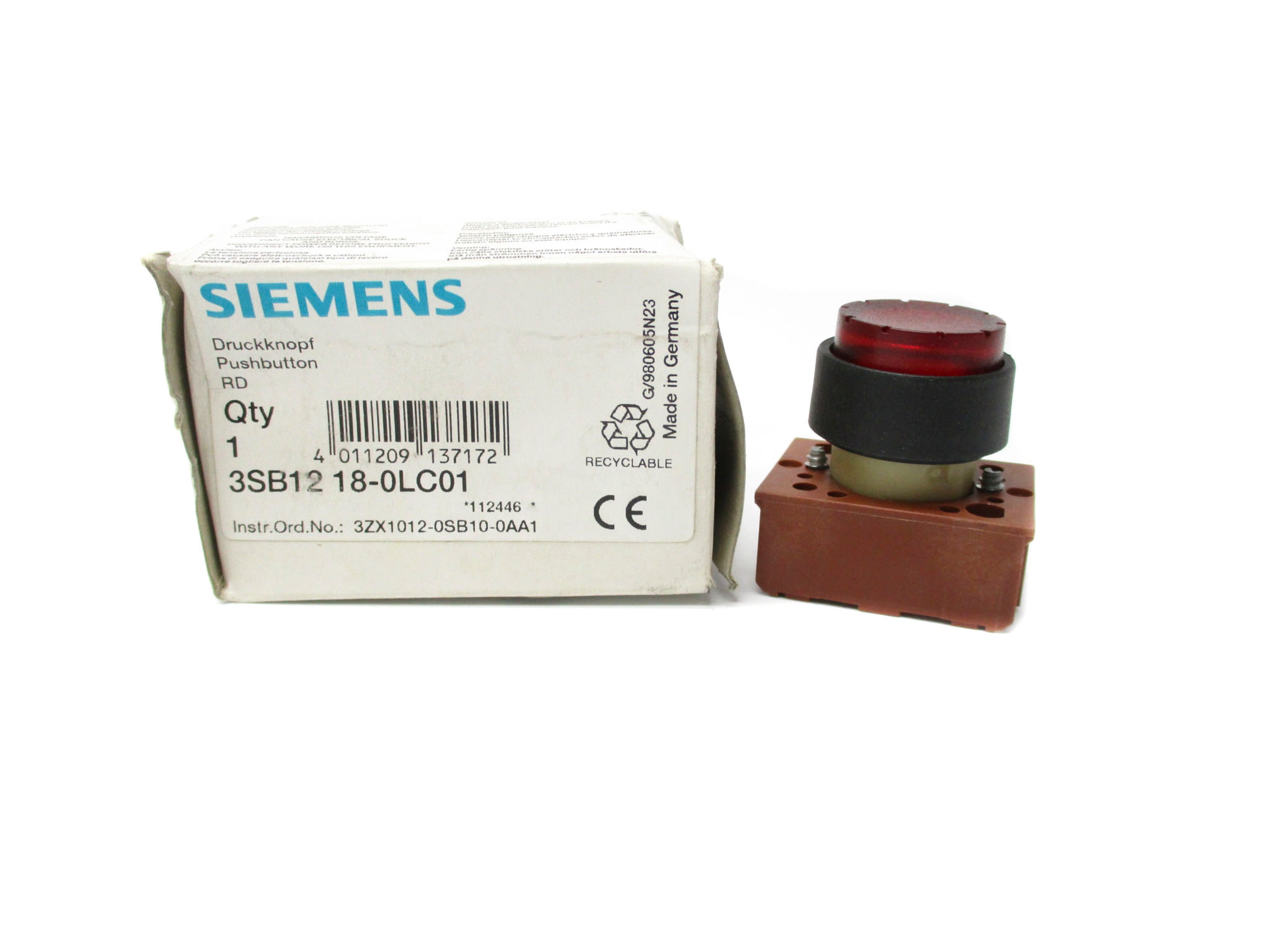 SIEMENS 3SB1218-0LC01 NSMP