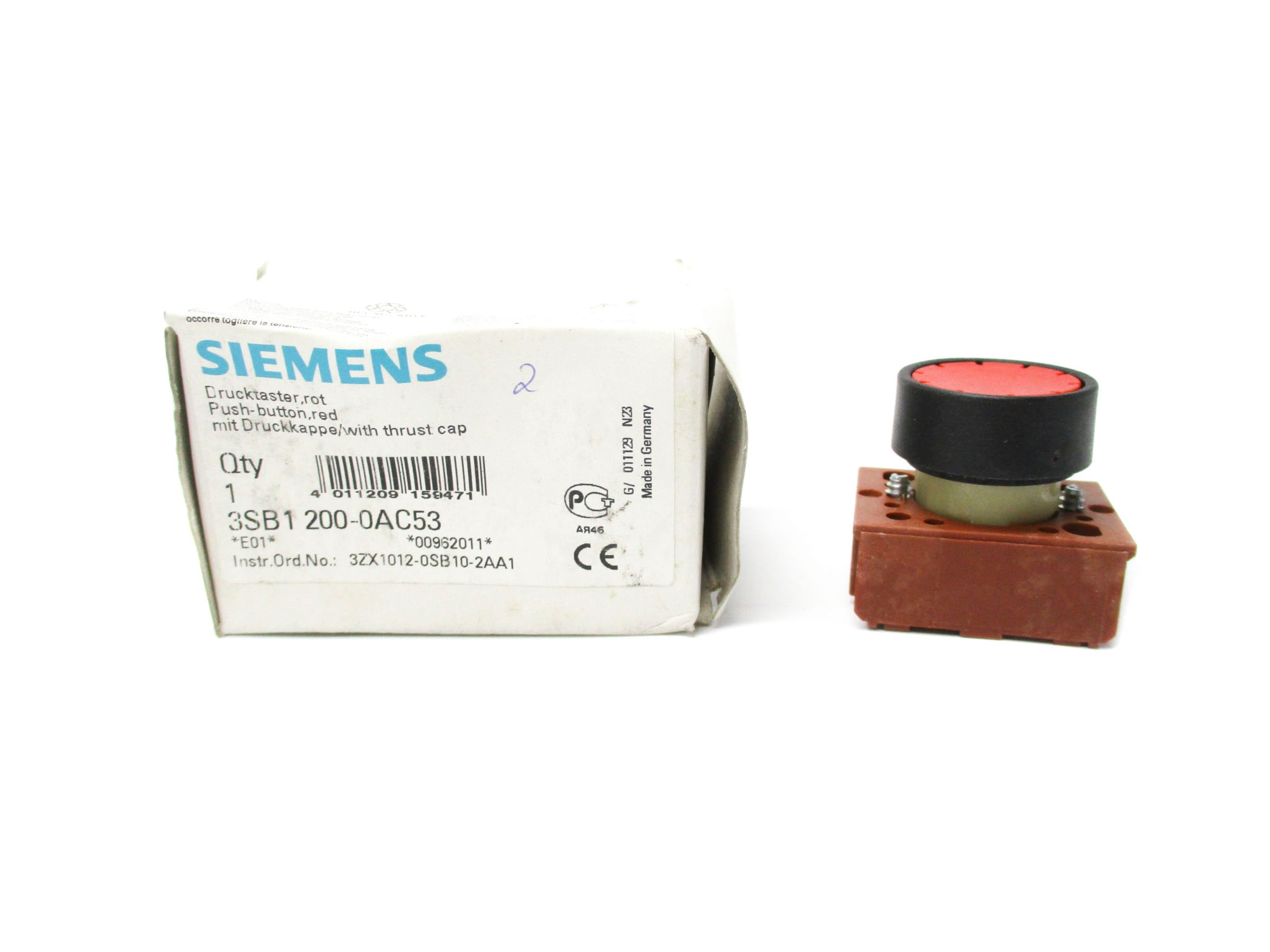 SIEMENS 3SB1200-0AC53 NSMP
