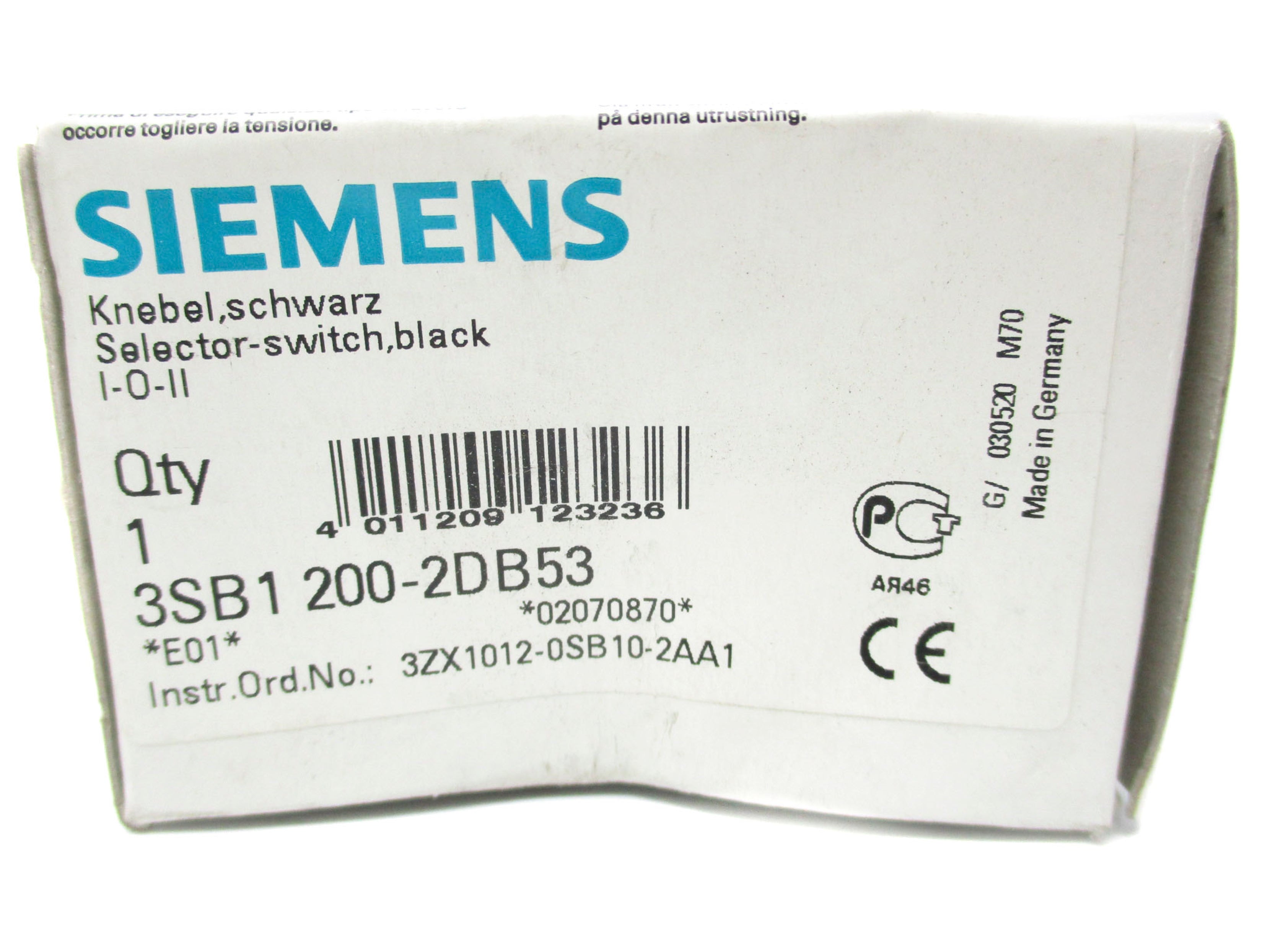 SIEMENS 3SB1200-2DB53 NSMP