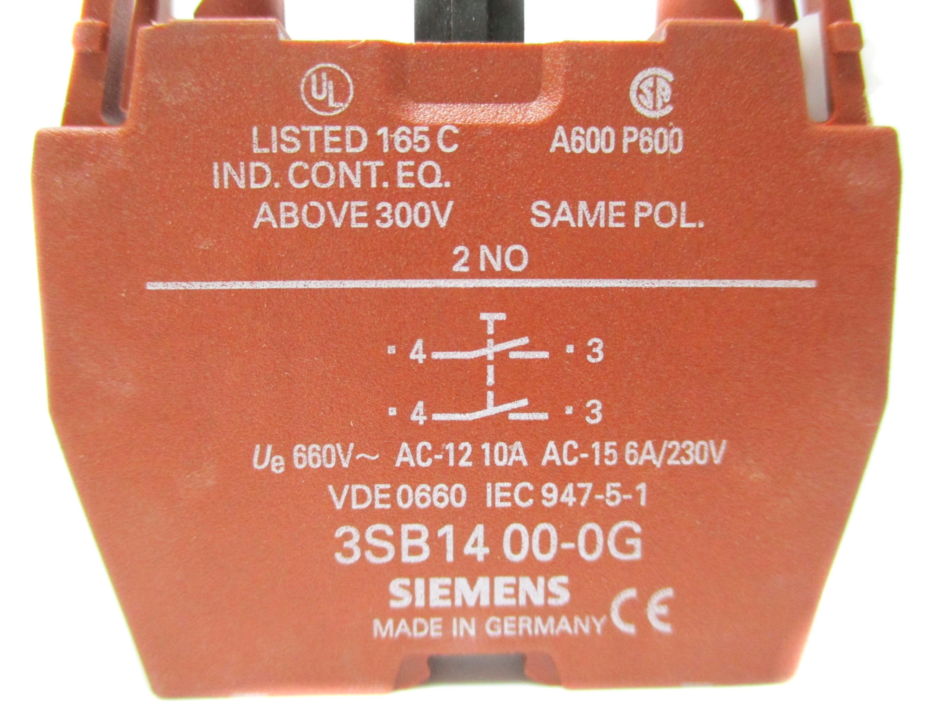 SIEMENS 3SB1400-0G NSNP