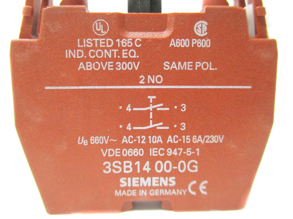SIEMENS 3SB1400-0G NSNP