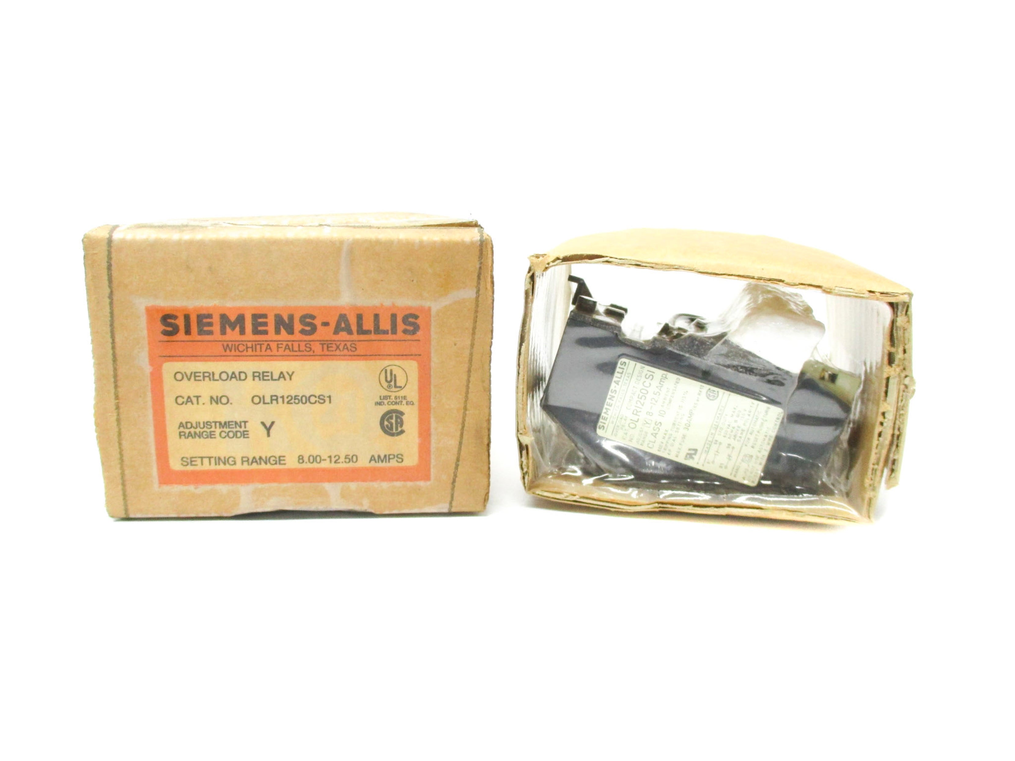 SIEMENS OLR1250CS1 600V 8A NSMP