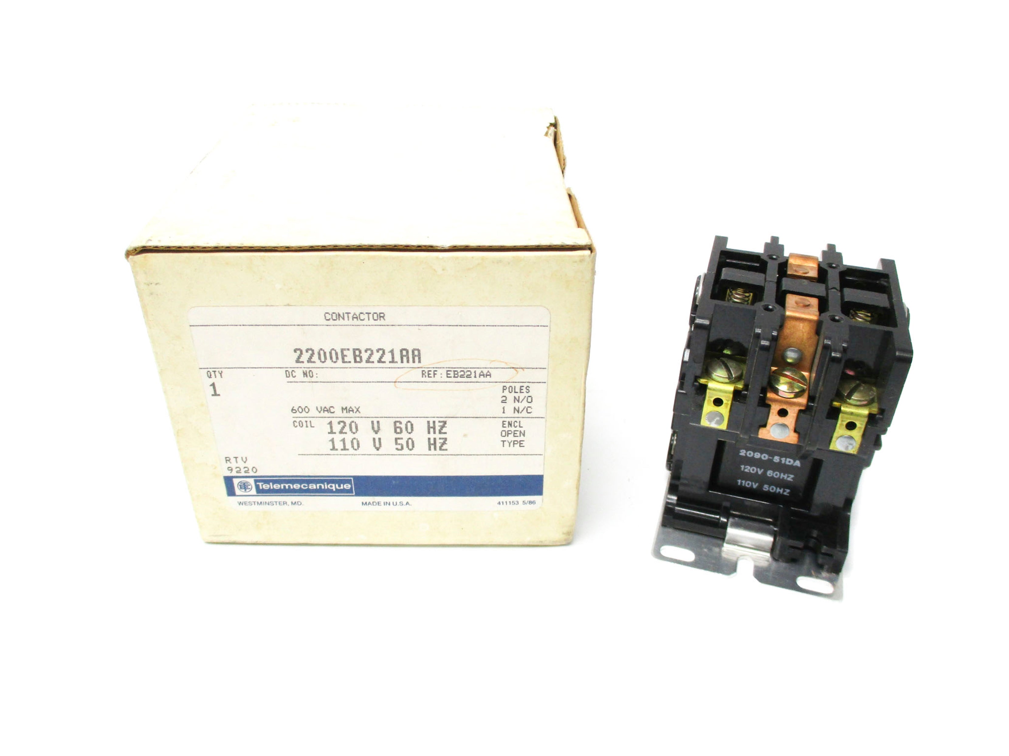 TELEMECANIQUE 2200EB221AA 110V NSMP
