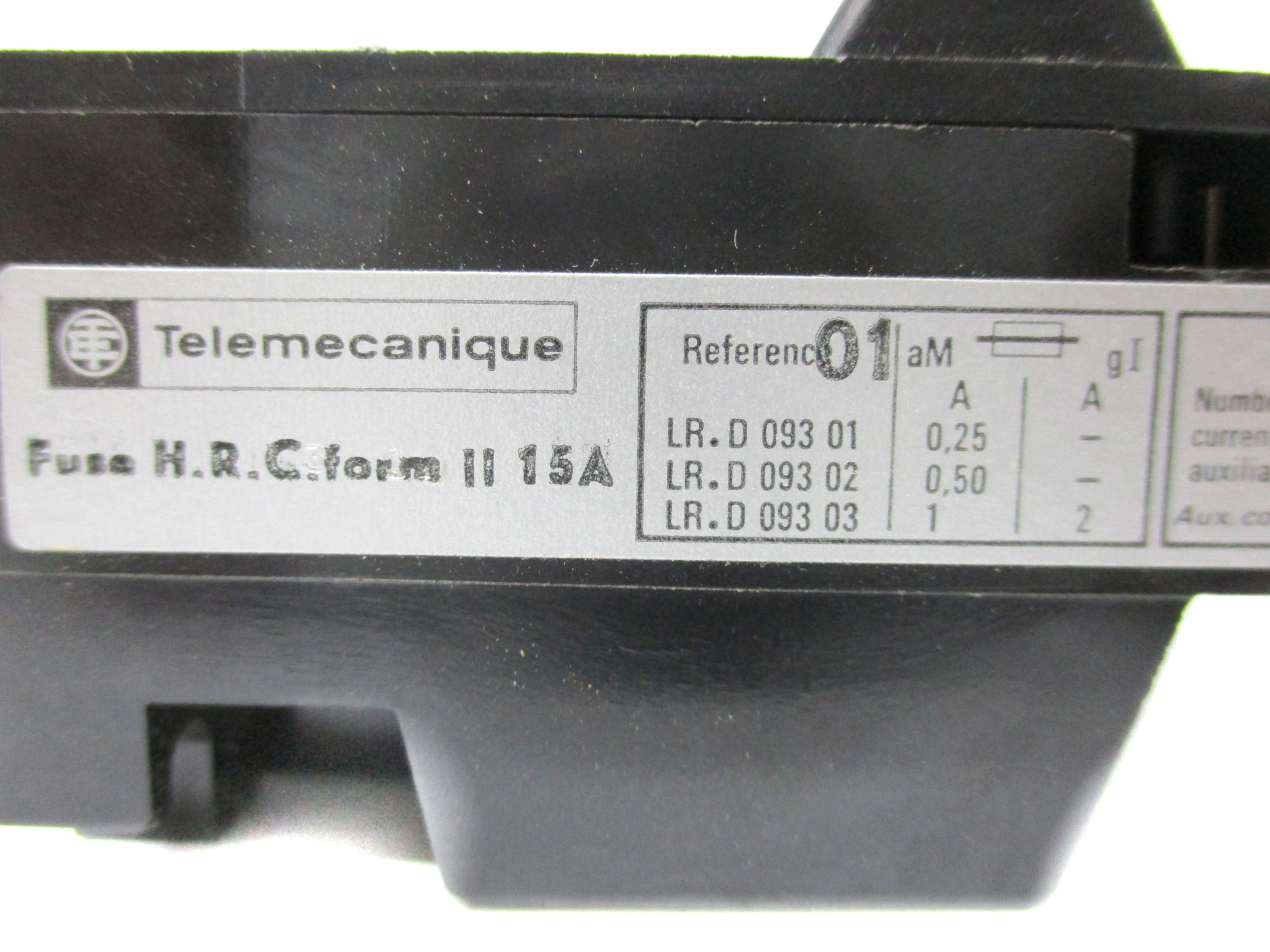 TELEMECANIQUE LR1D09301 0.10-0.16A NSMP
