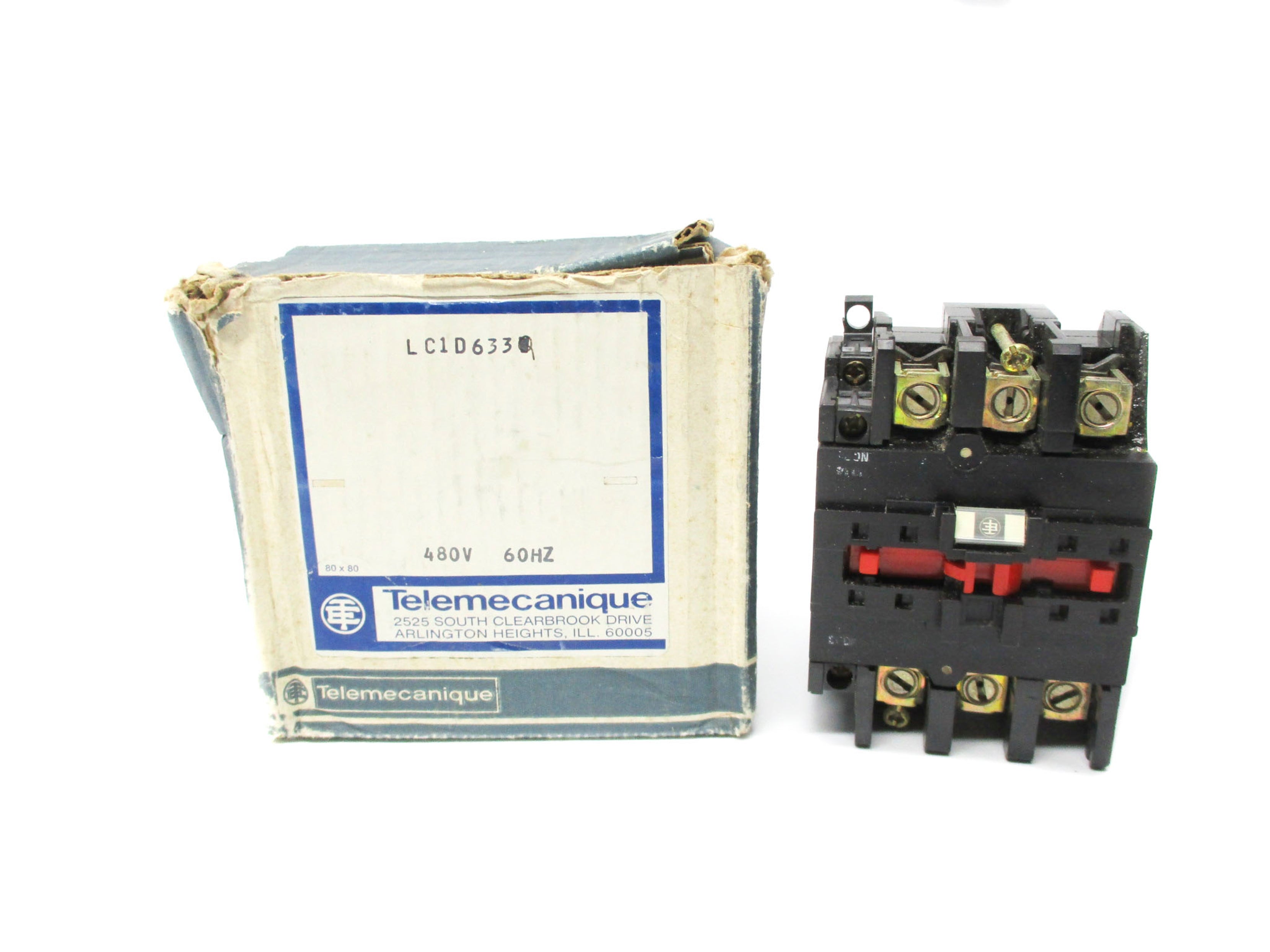 TELEMECANIQUE LC1-D633 480V NSMP