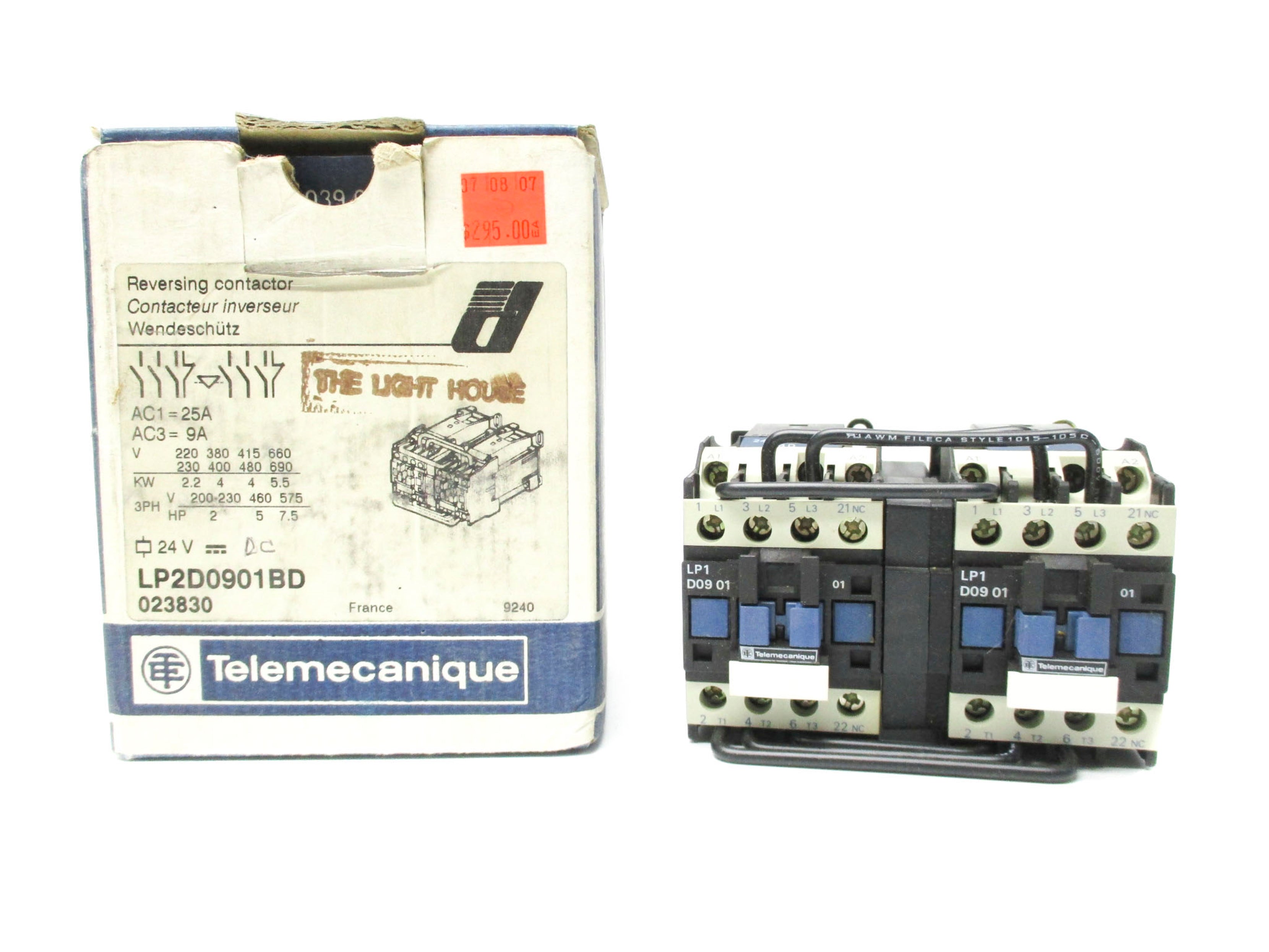 TELEMECANIQUE LP2D0901BD 230V NSMP