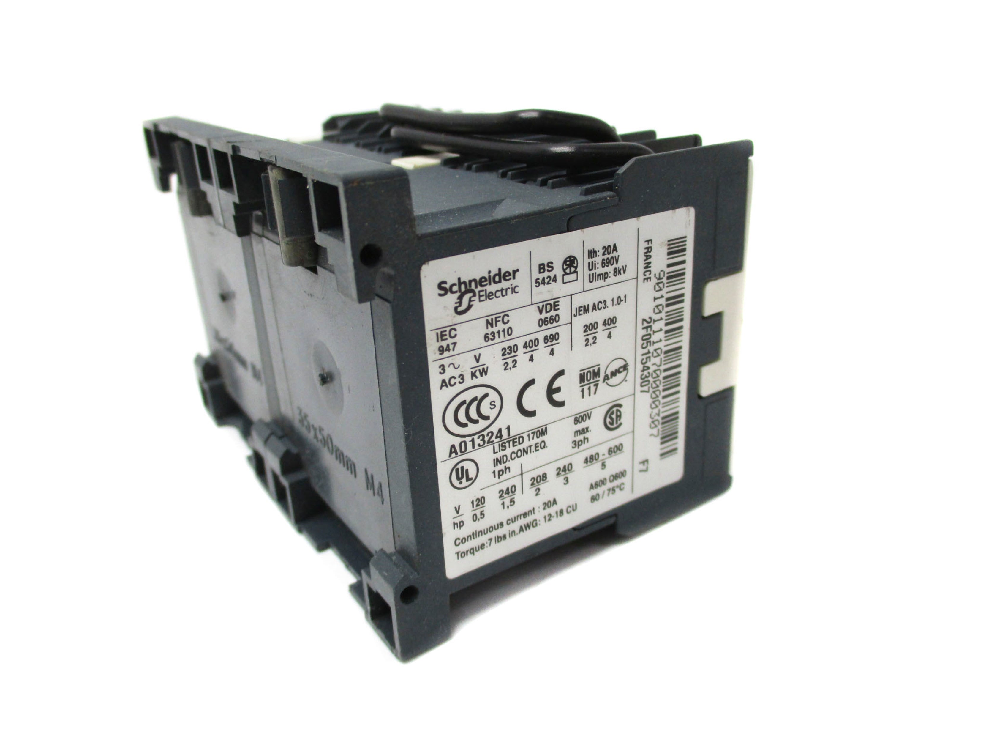TELEMECANIQUE LC2K0901F7 5000V NSNP