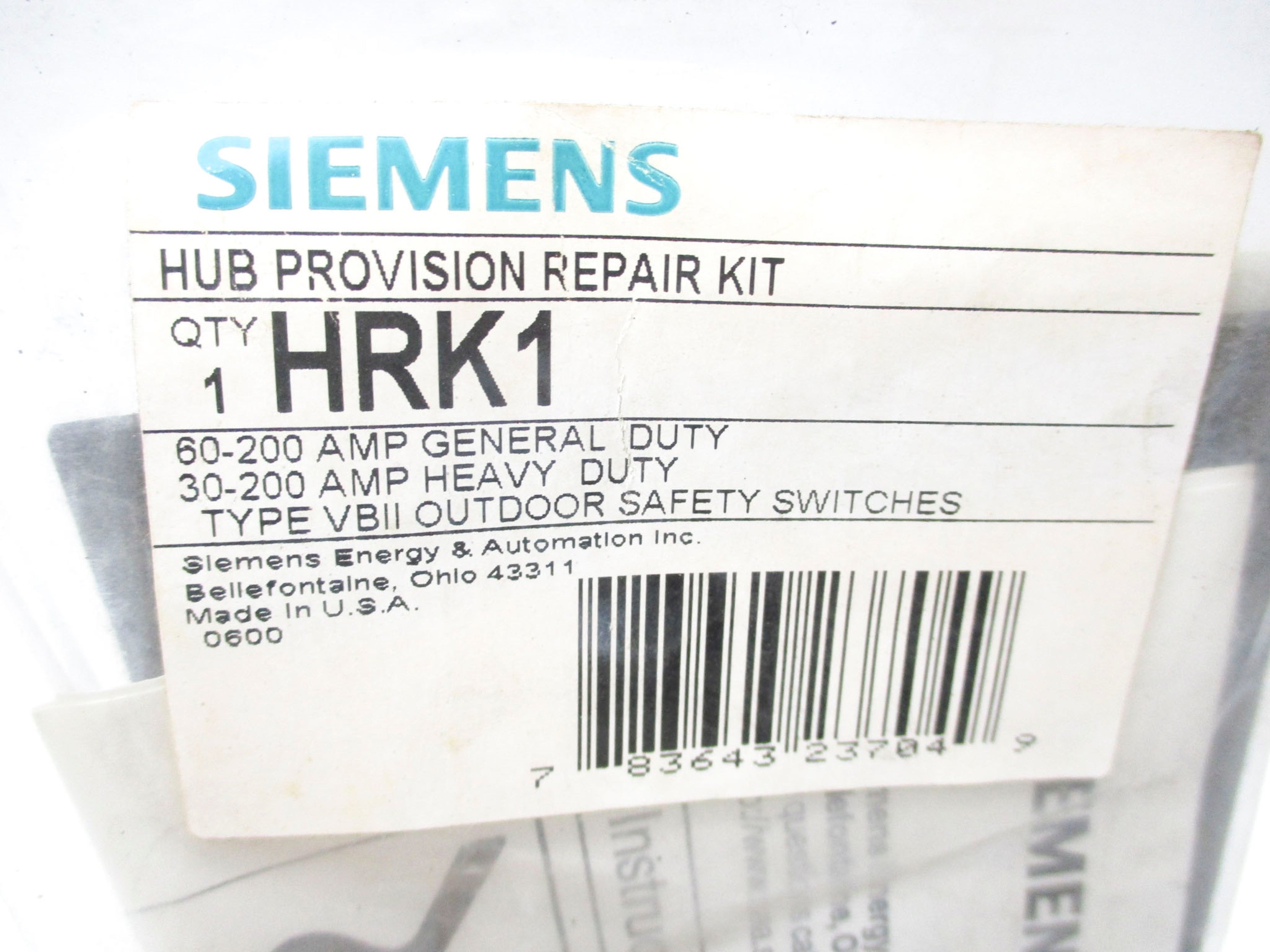 SIEMENS HRK1 NSMP
