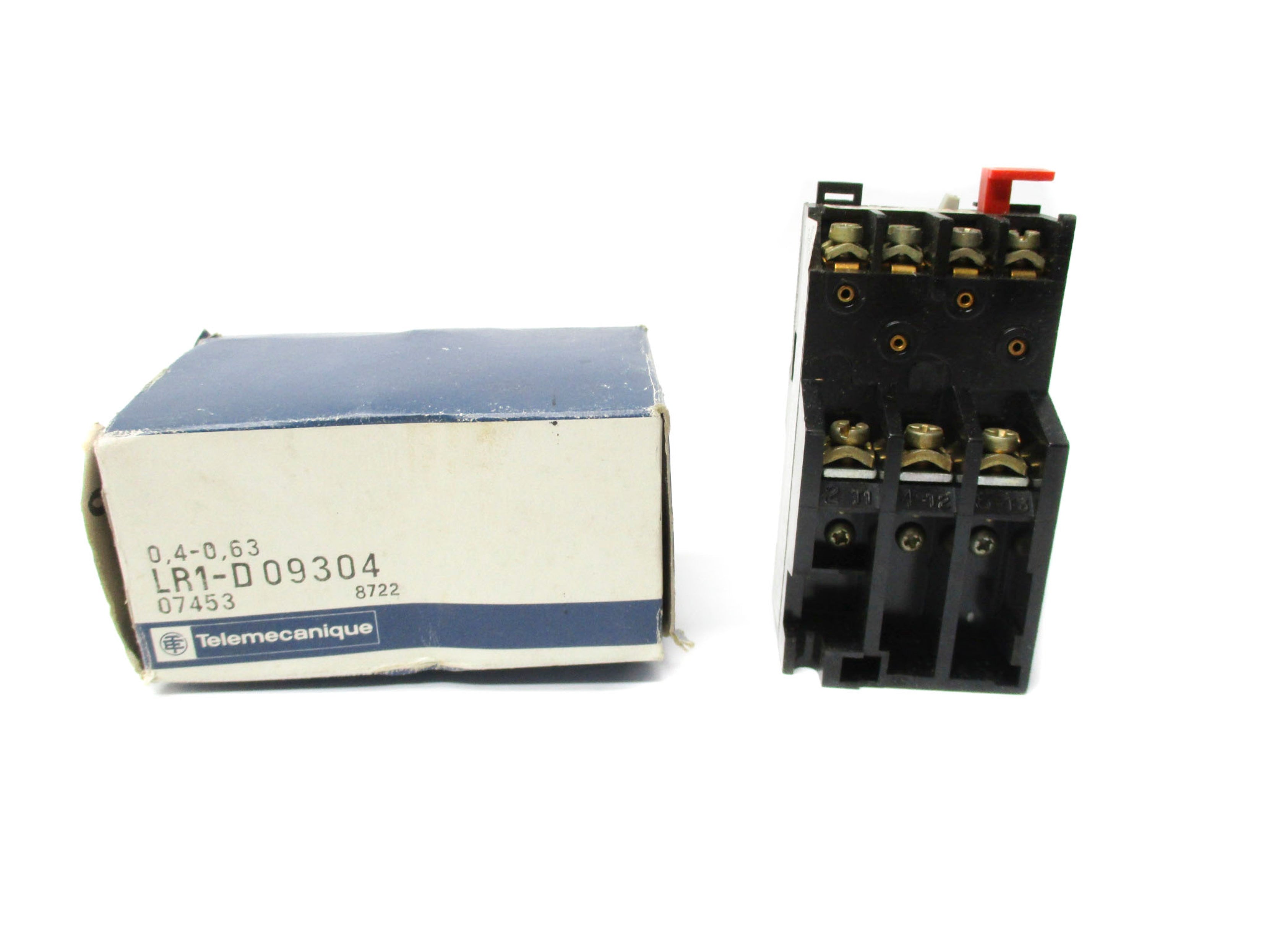TELEMECANIQUE LR1-D09304 660V 0.40-0.63A (AS PICTURED) NSMP
