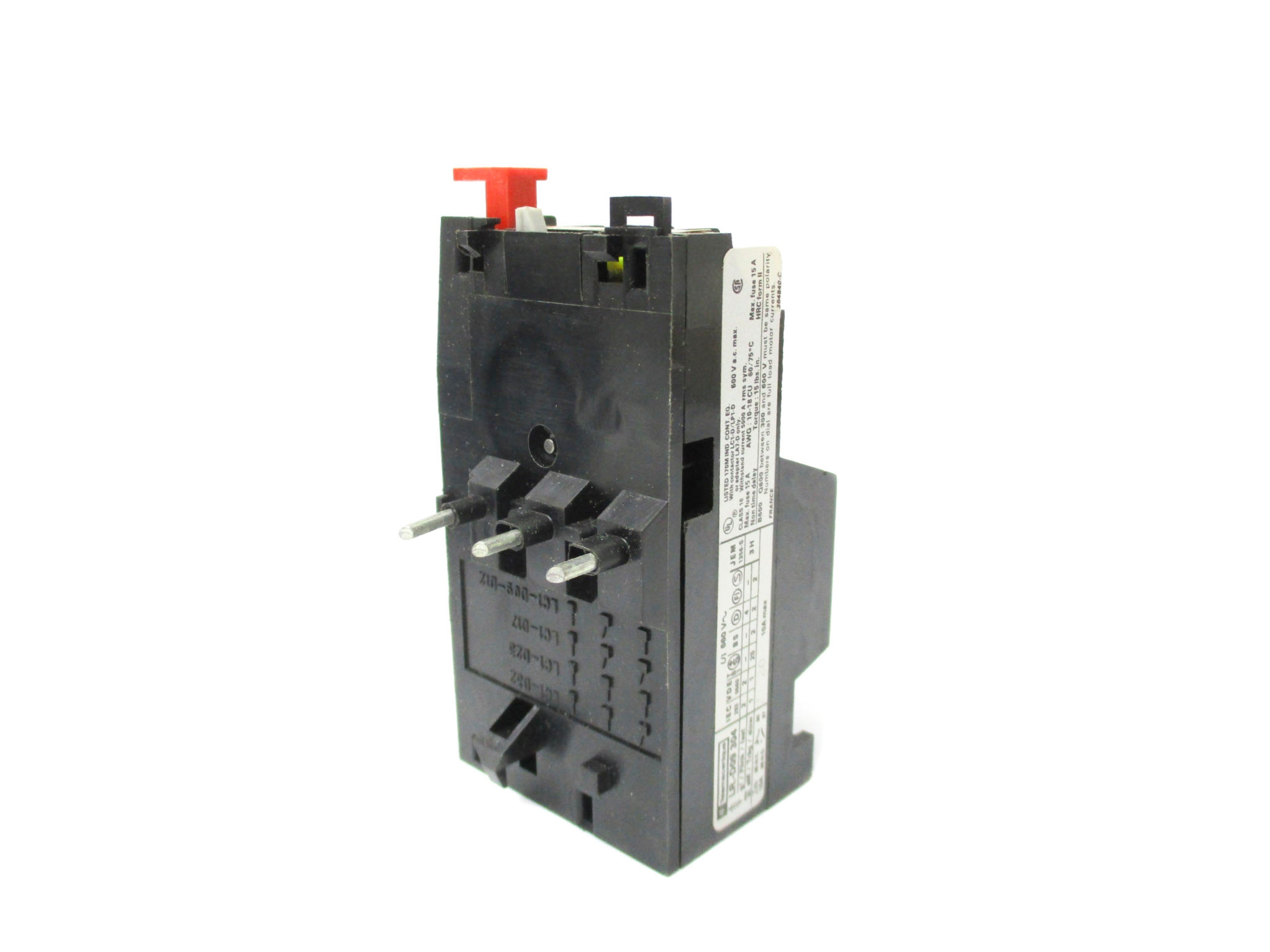 TELEMECANIQUE LR1-D09304 660V 0.40-0.63A (AS PICTURED) NSMP