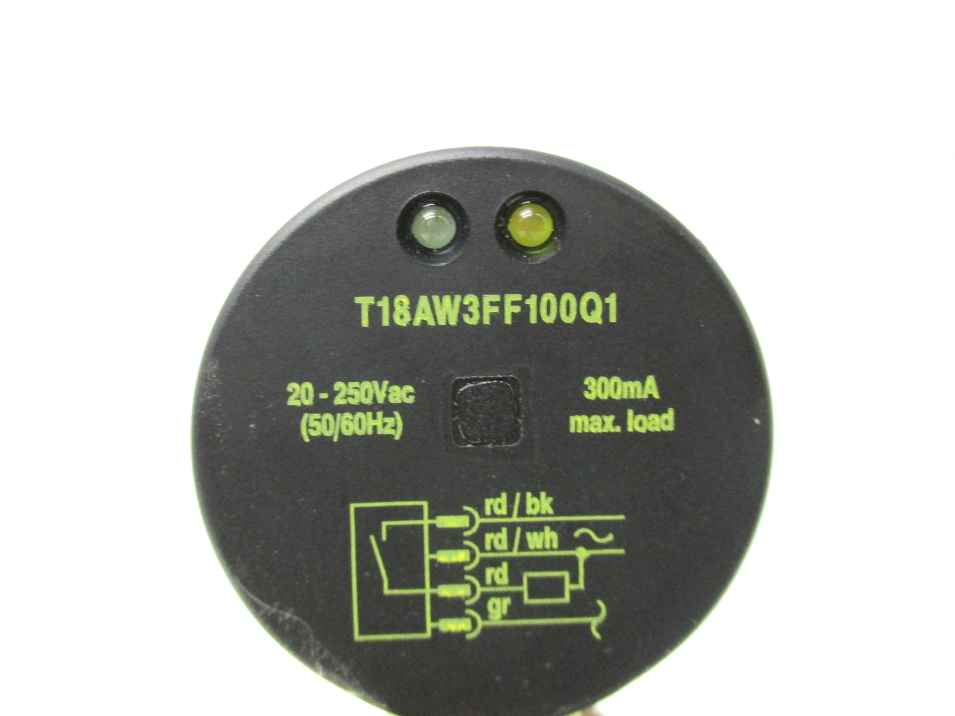 BANNER ENGINEERING T18AW3FF100Q1 20-250VAC NSNP