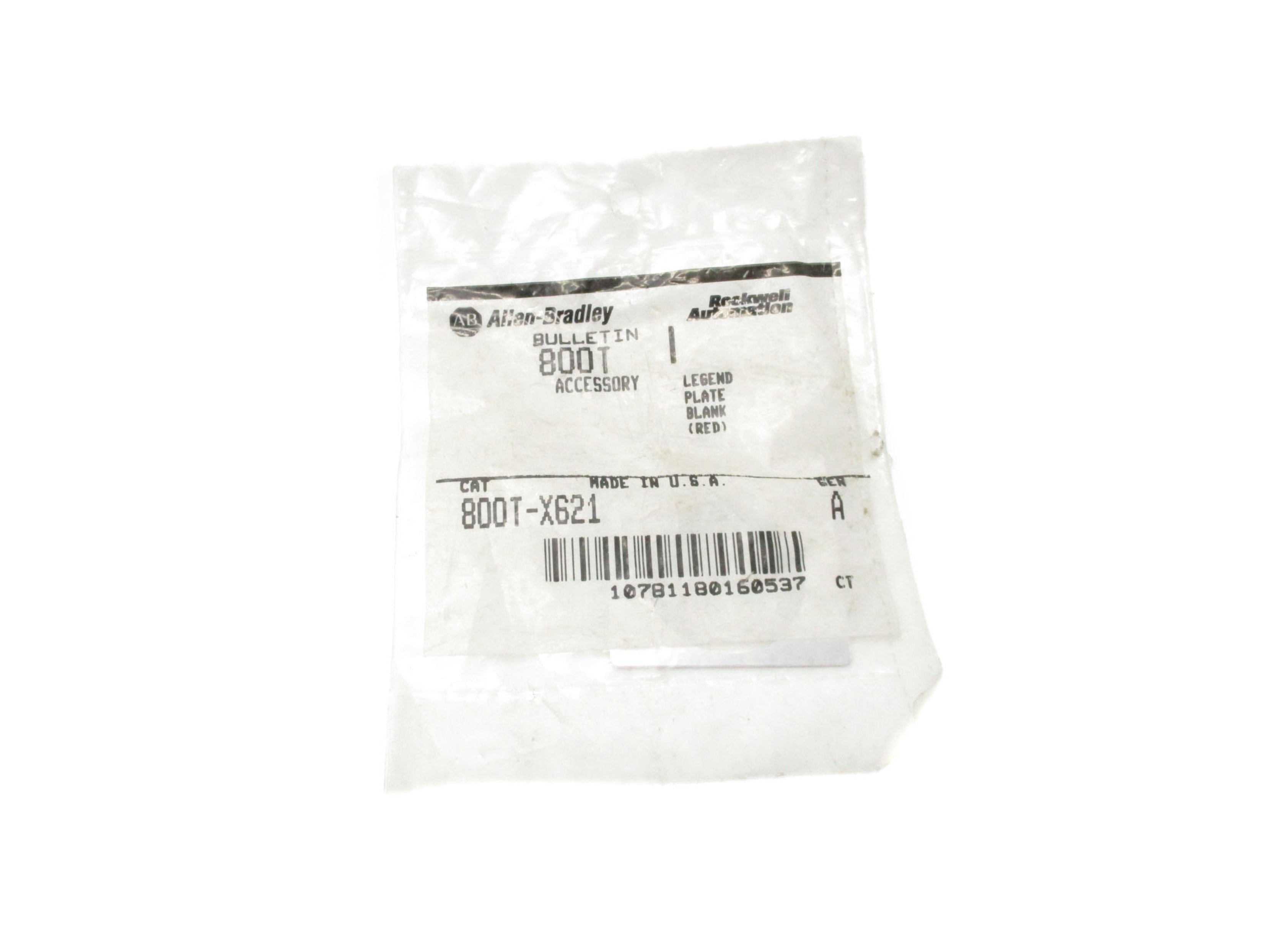 INDUSTRIAL SPARE PART 800T-X621 SER. A NSMP
