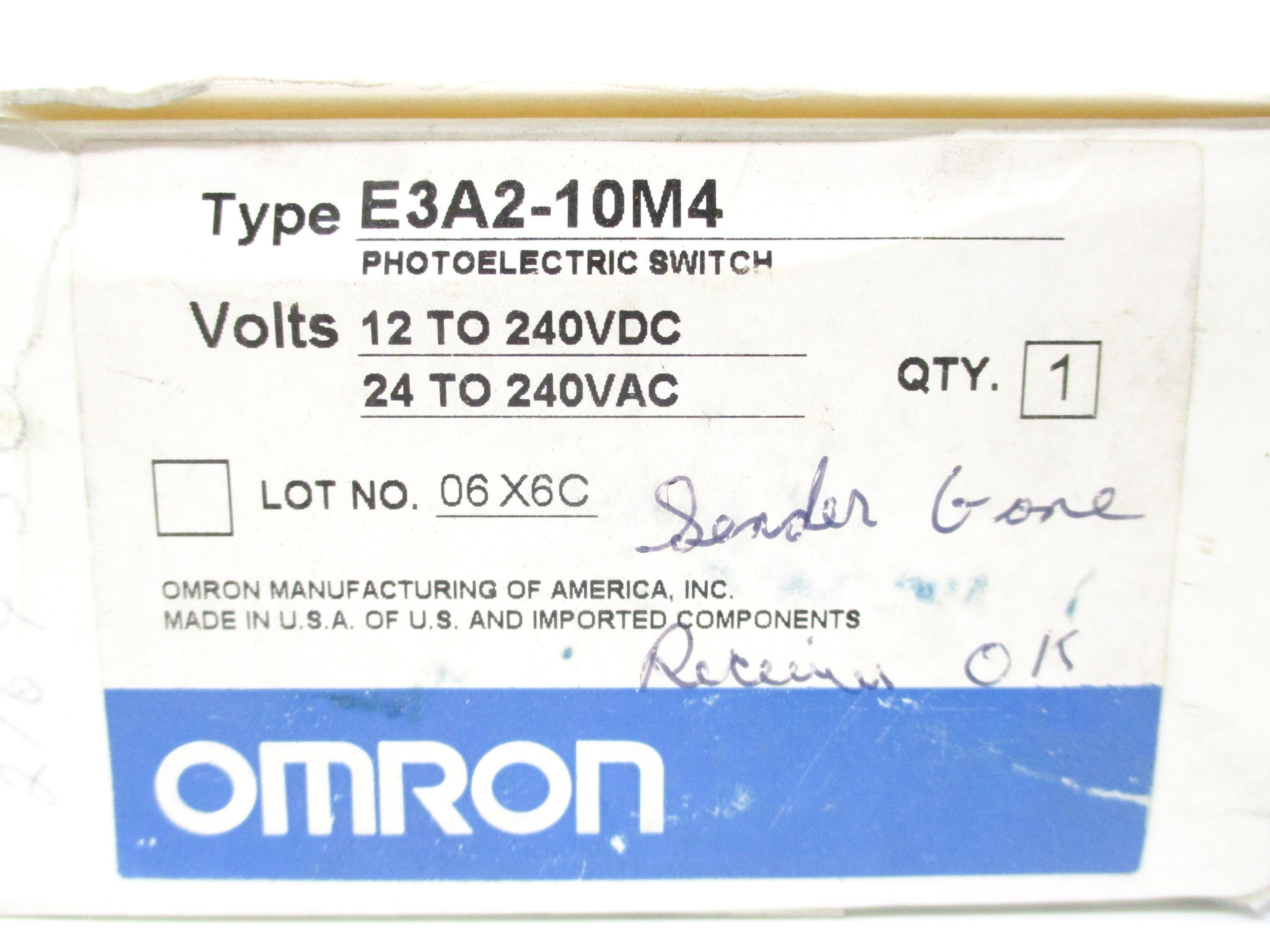 OMRON E3A2-10M4 NSMP