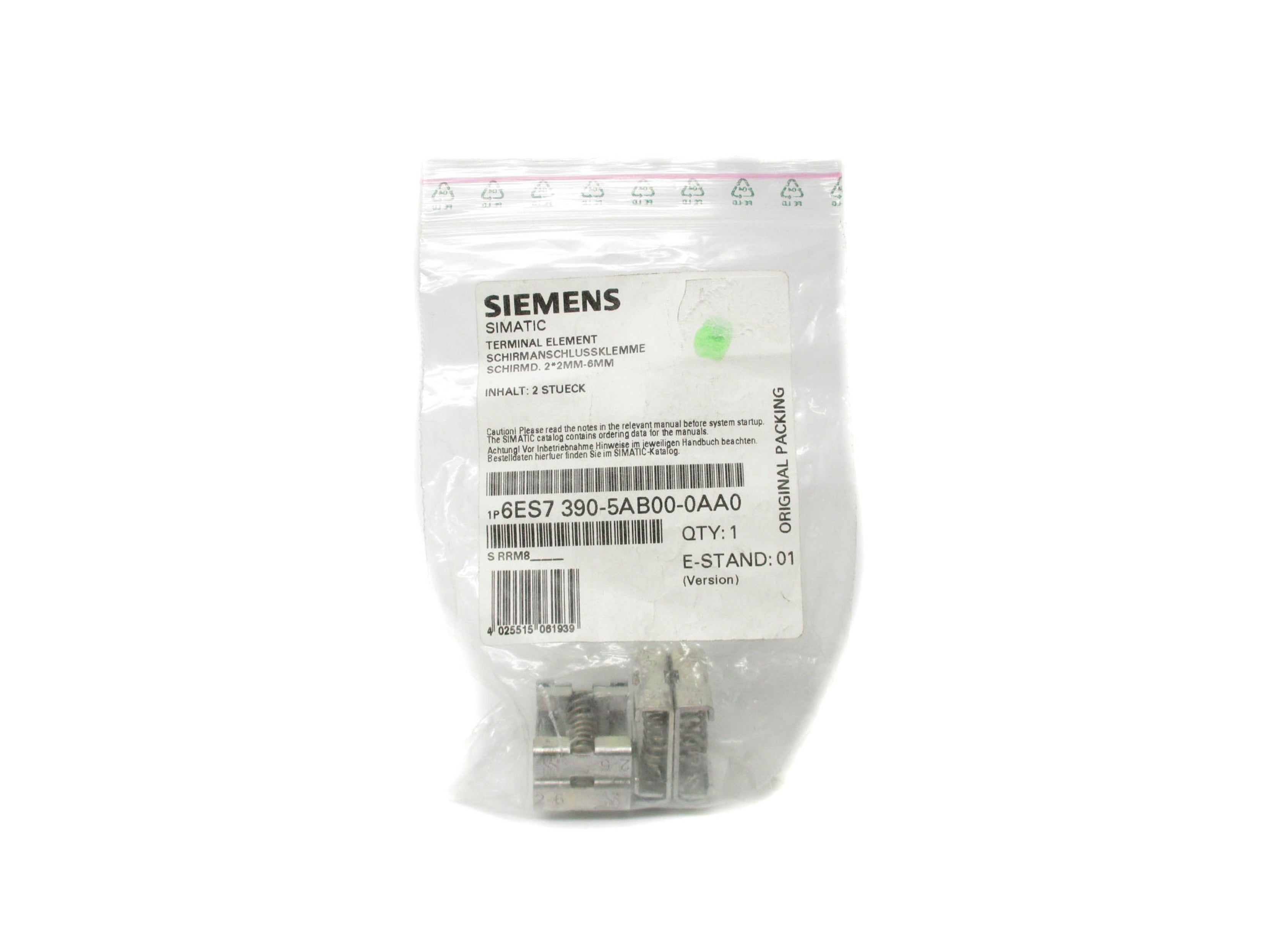 SIEMENS 6ES7390-5AB00-0AA0 NSMP