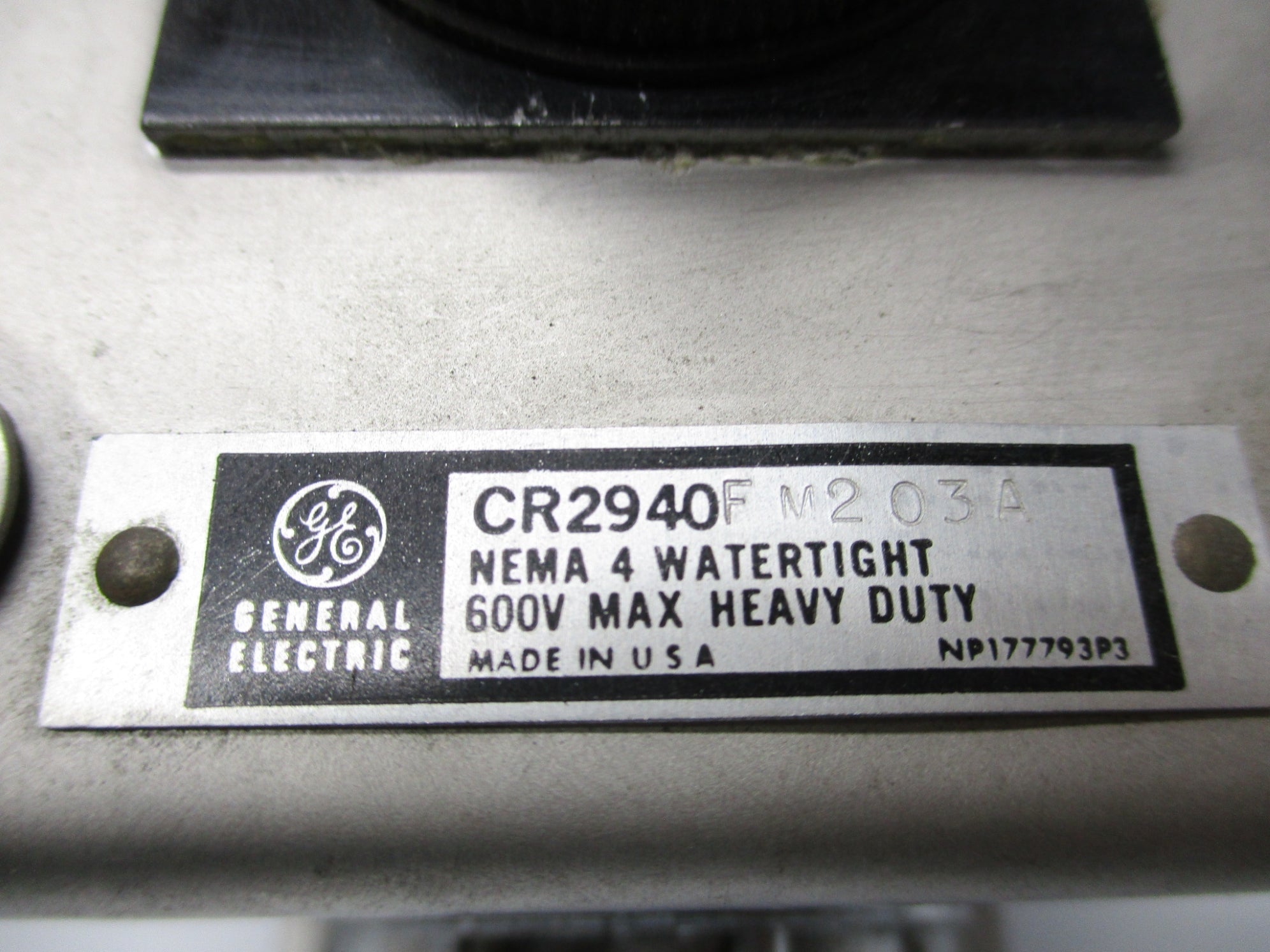 GENERAL ELECTRIC CR2940FM203A (AS PICTURED) UNMP